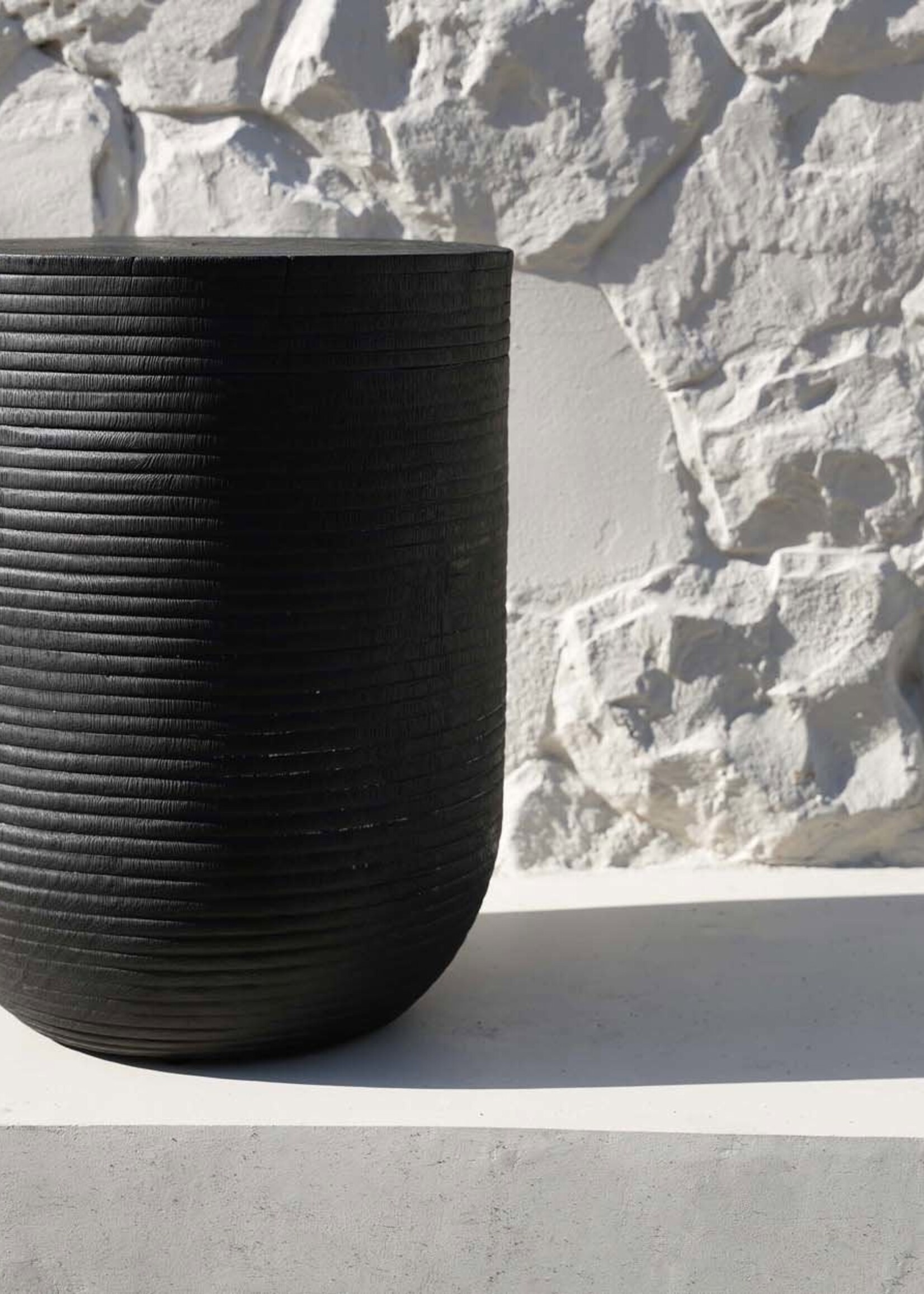 Bazar Bizar Antwerp The Buntuk Stool - Black
