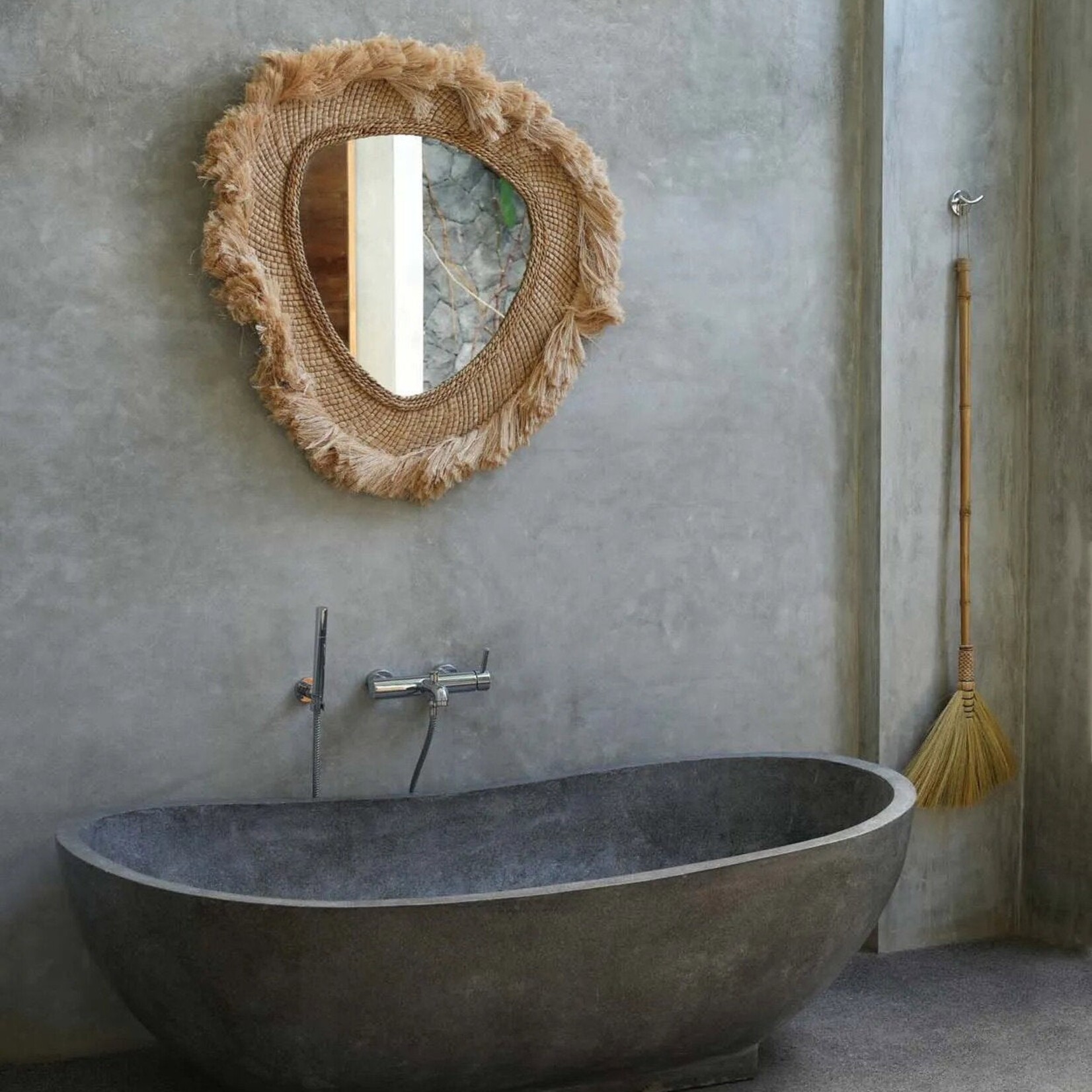 Bazar Bizar Antwerp The La Contessa Mirror - Natural - L