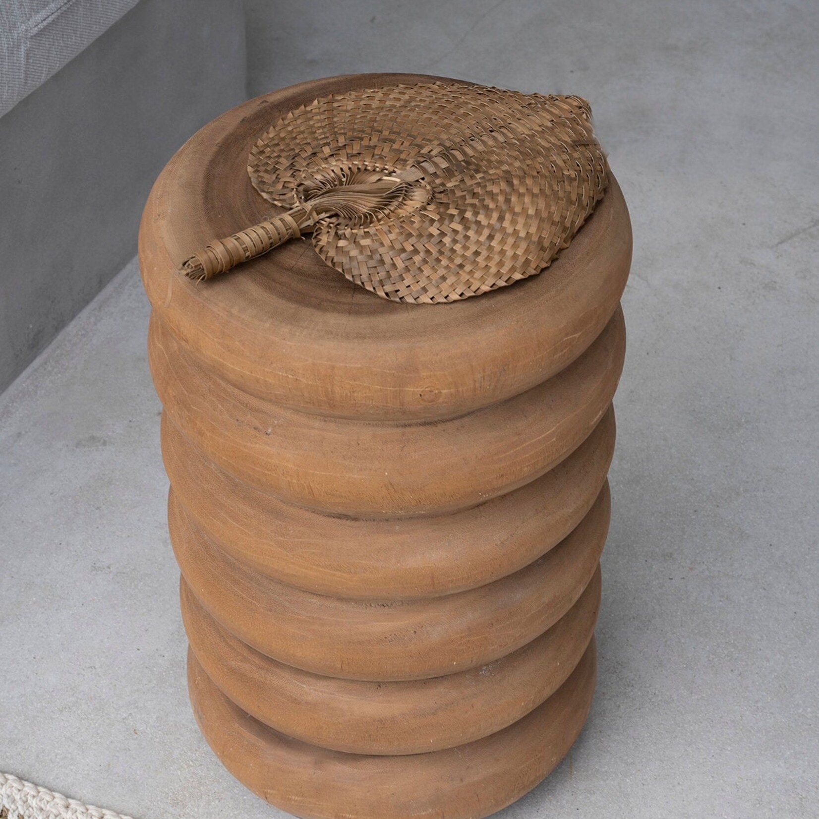 Bazar Bizar Antwerp The Umiko Stool - Natural