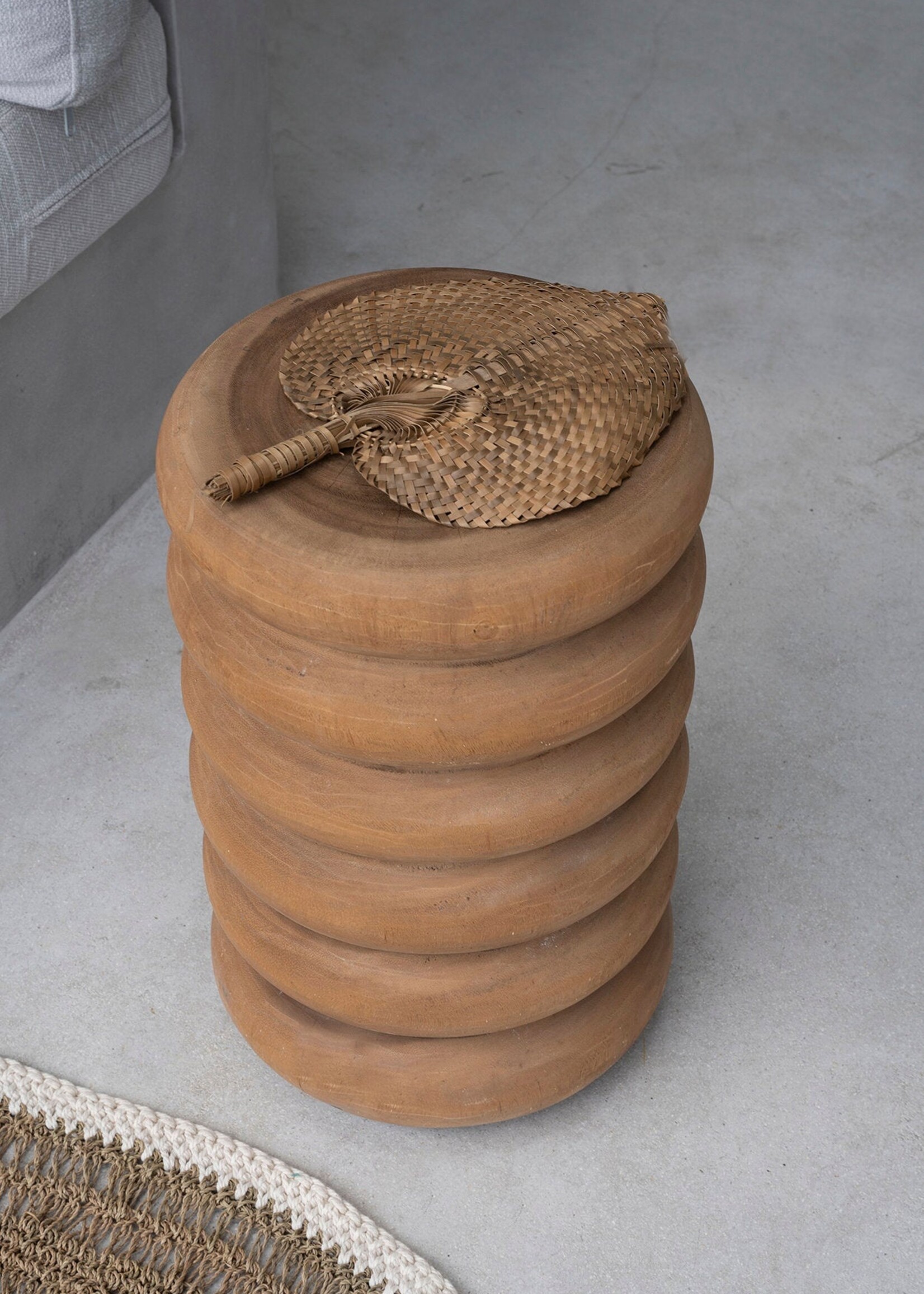 Bazar Bizar Antwerp The Umiko Stool - Natural
