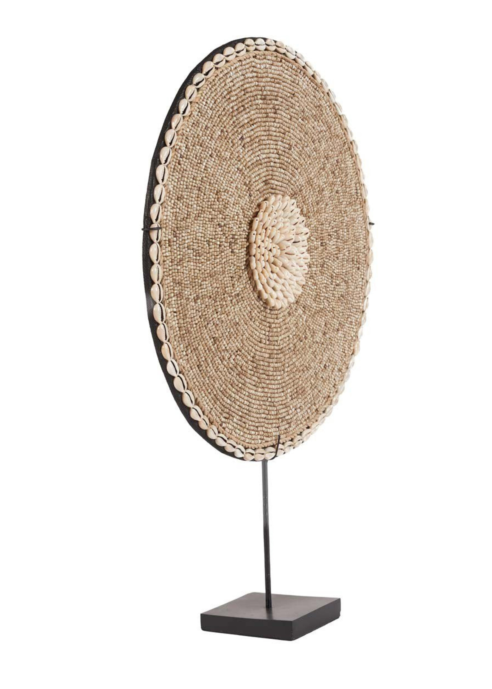 Bazar Bizar Antwerp The Shell Guadeloupe on Stand - Natural White