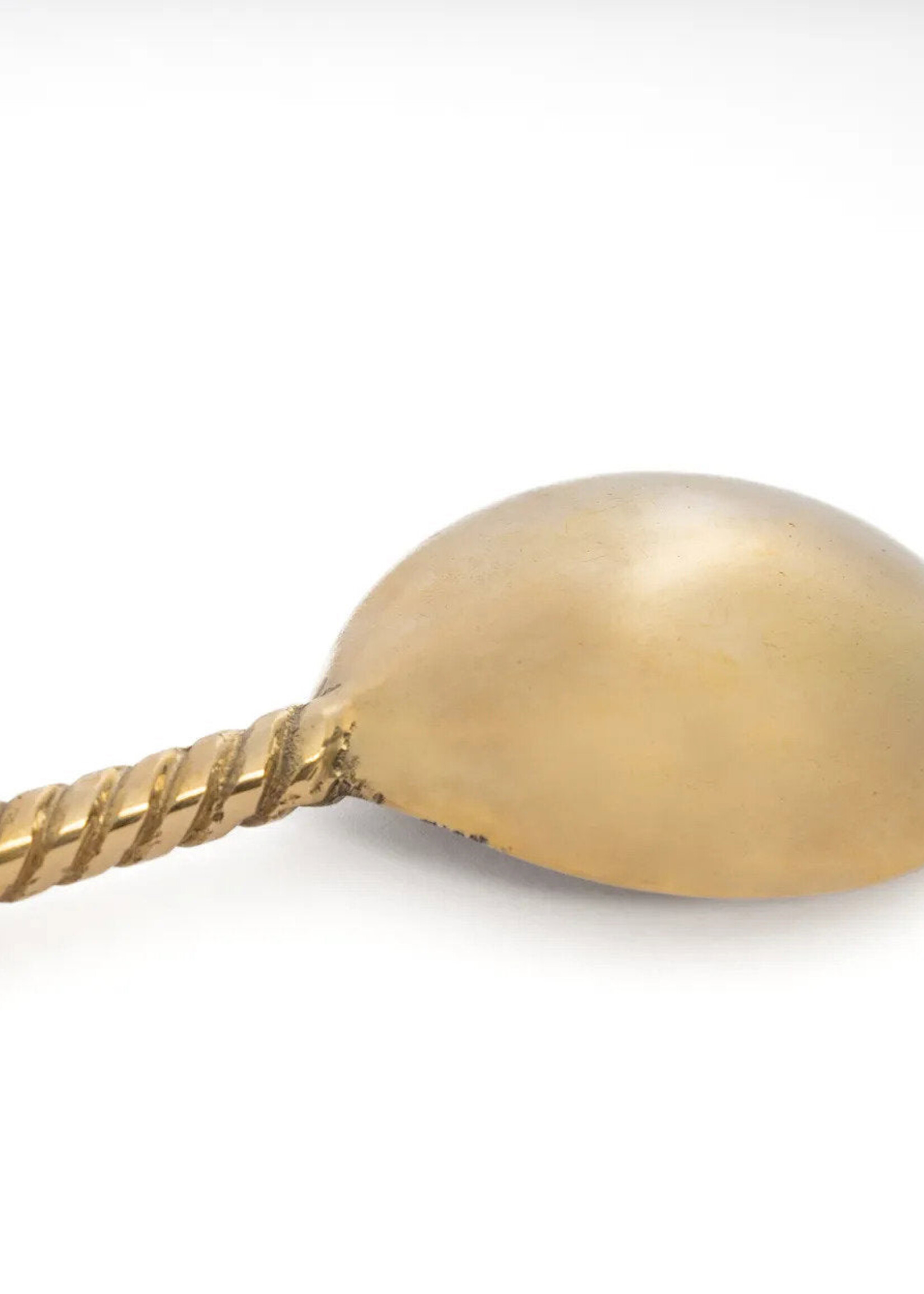 Bazar Bizar Antwerp The Palm Tree Salad Spoon - Gold