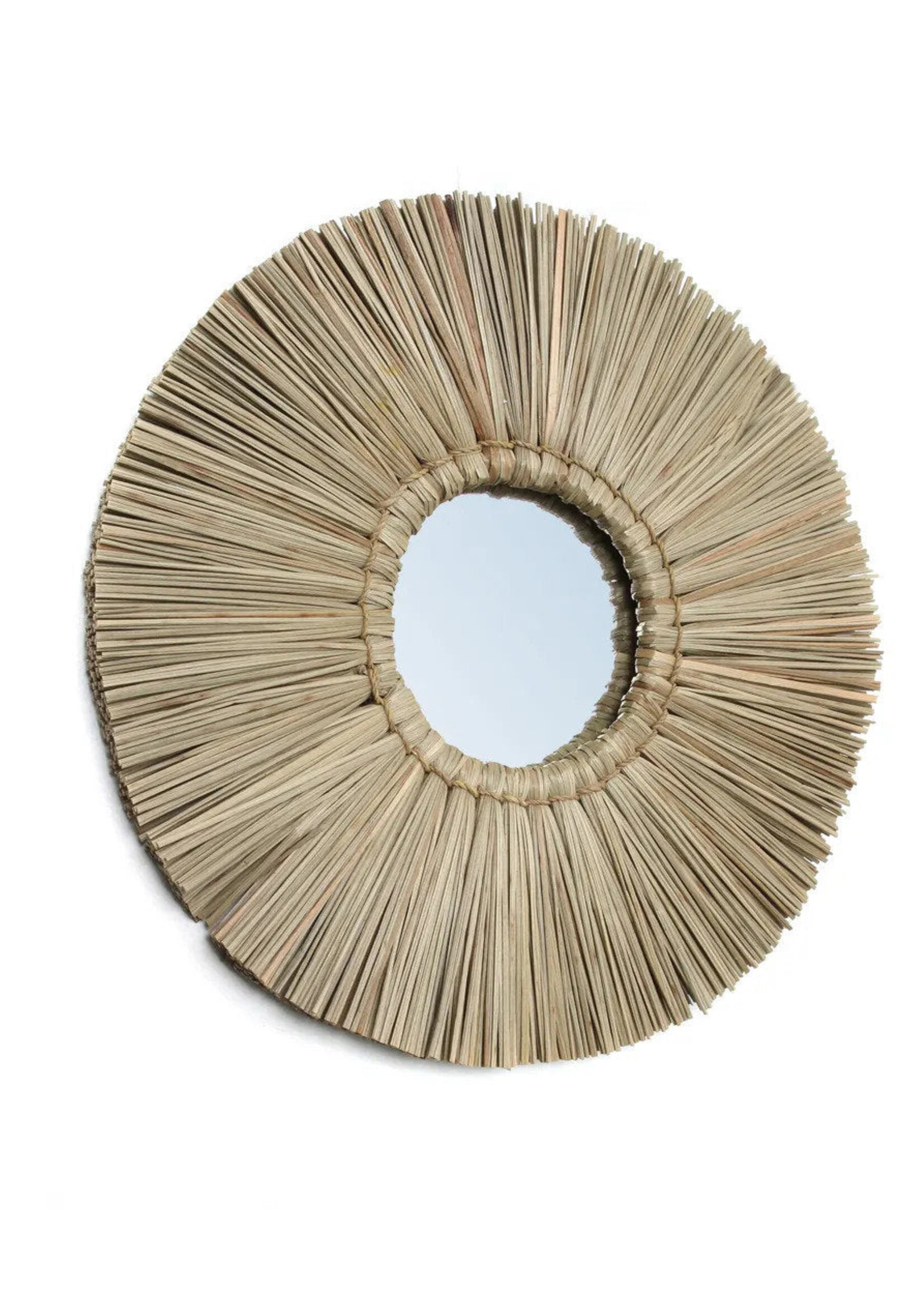 Bazar Bizar Antwerp The Alang Alang Mirror - Natural - S