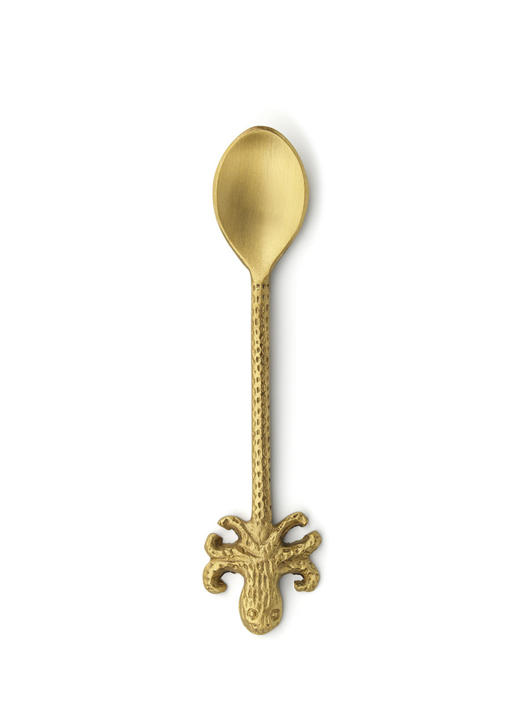 Bazar Bizar Antwerp The Octopus Spoon - Gold - S