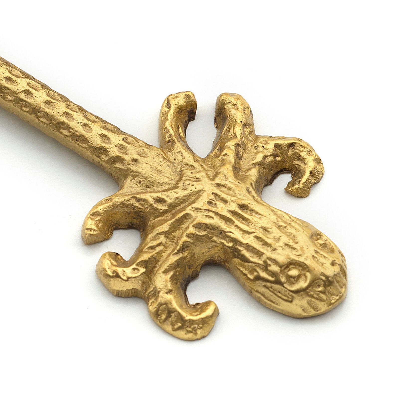 Bazar Bizar Antwerp The Octopus Spoon - Gold - S