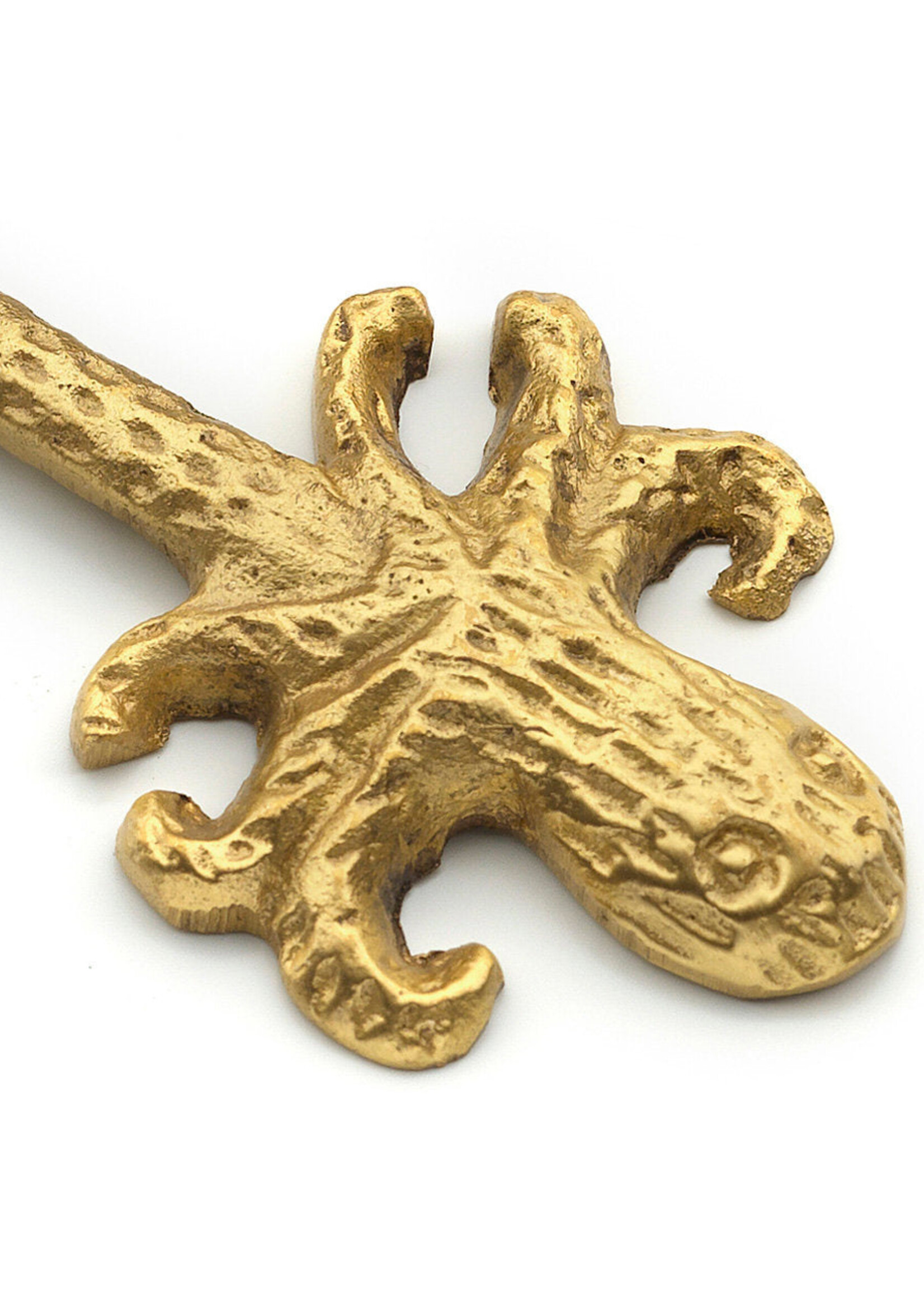 Bazar Bizar Antwerp The Octopus Spoon - Gold - S