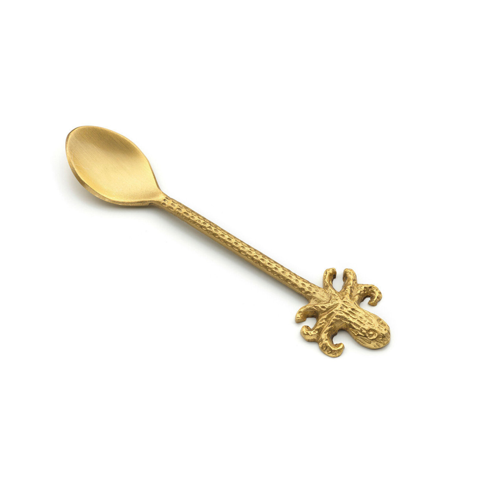 Bazar Bizar Antwerp The Octopus Spoon - Gold - S