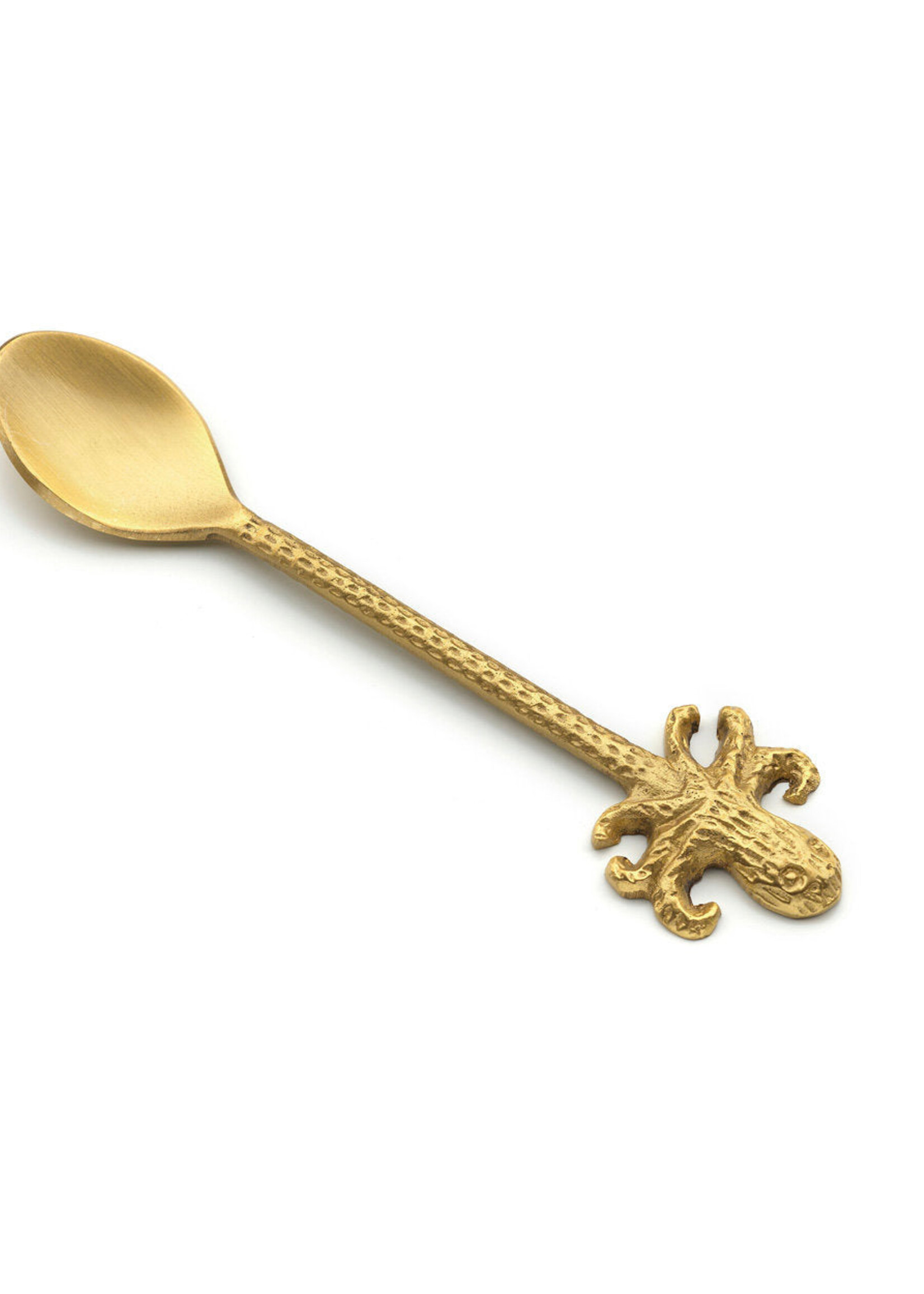 Bazar Bizar Antwerp The Octopus Spoon - Gold - S