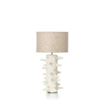 Bazar Bizar Antwerp The Spiketacular Table Lamp - White - M