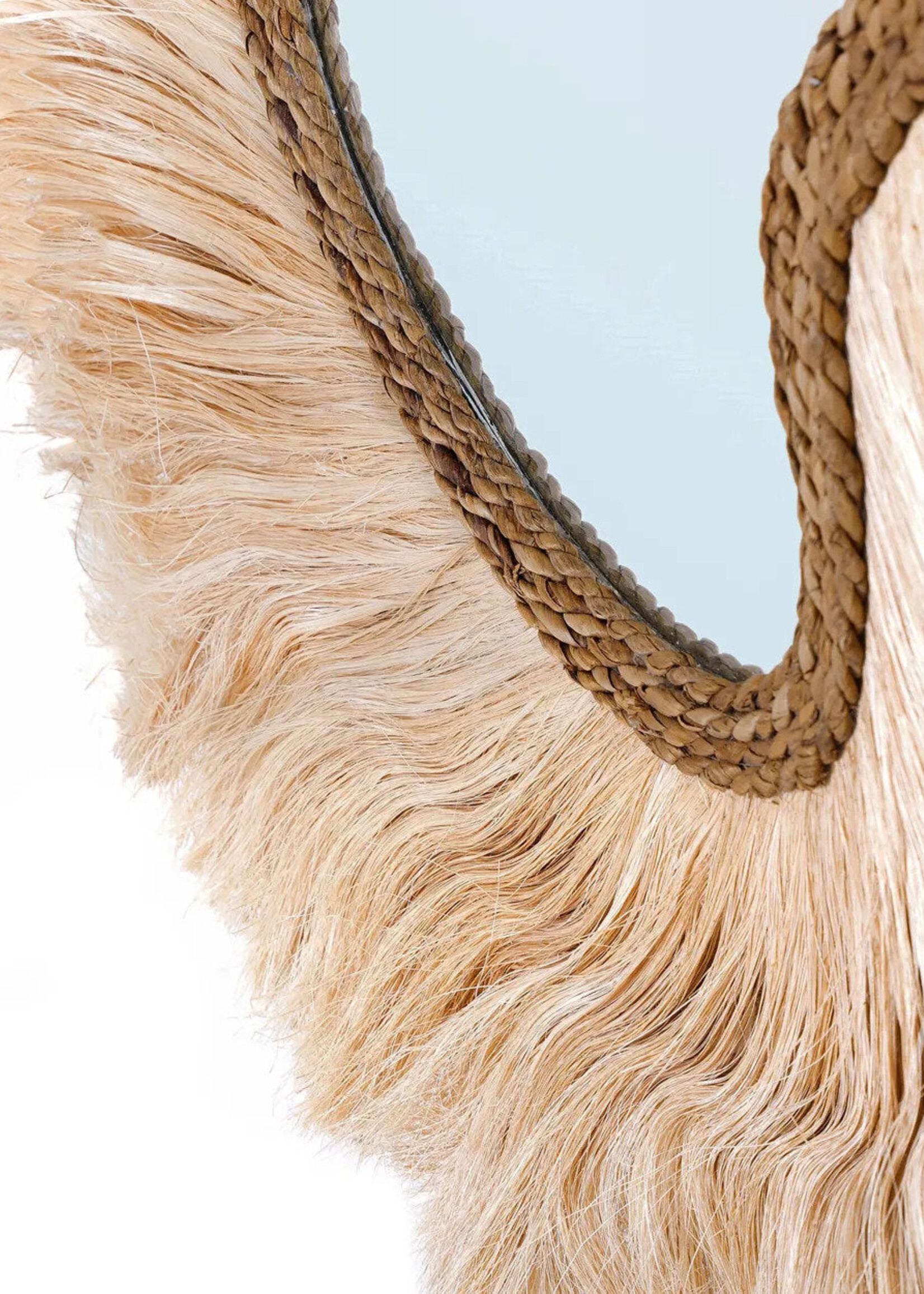 Bazar Bizar Antwerp The La Principessa Mirror - Natural - L