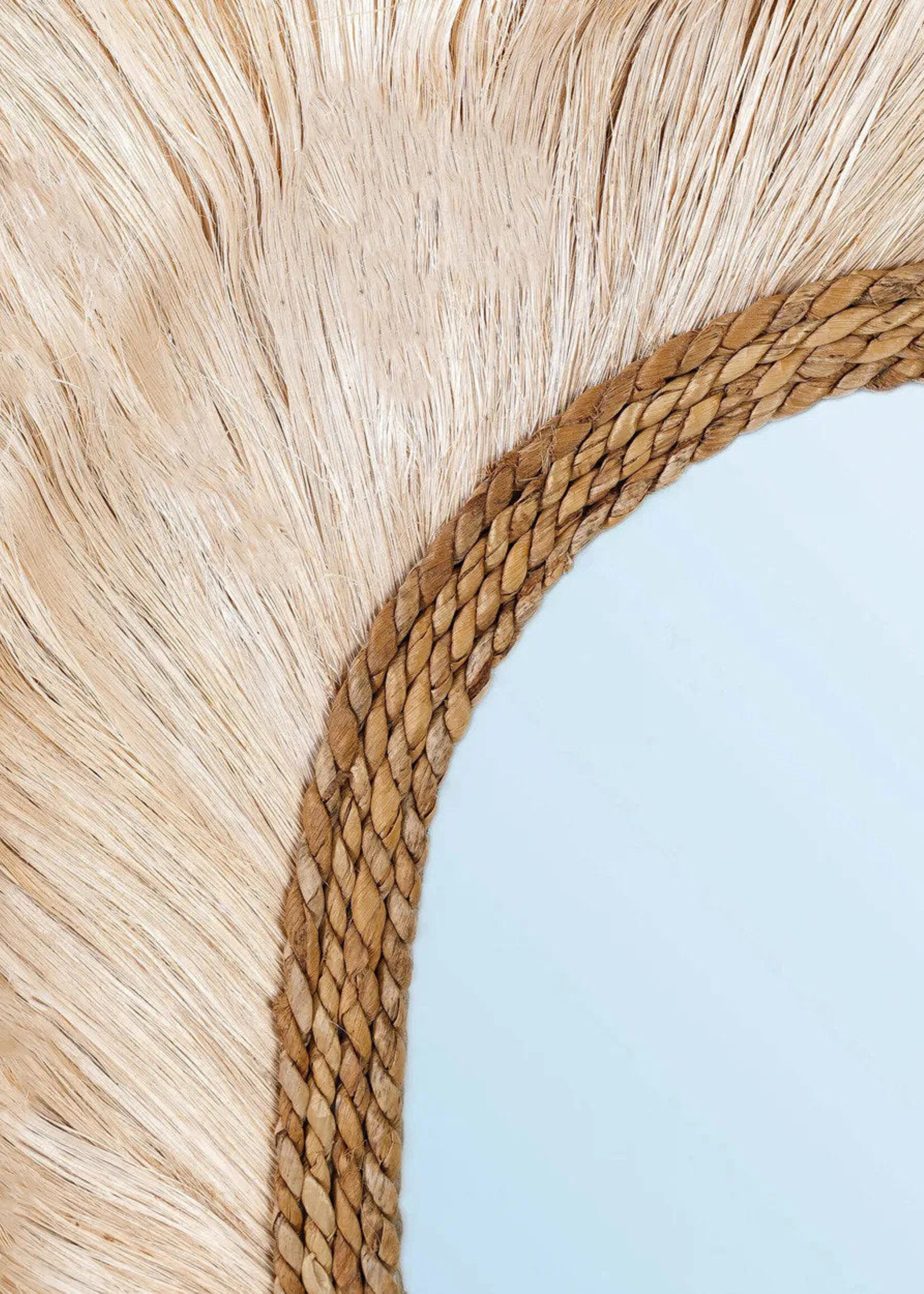 Bazar Bizar Antwerp The La Principessa Mirror - Natural - L