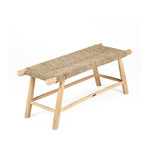 Bazar Bizar Antwerp The Porto Seagrass Bench - Natural - L