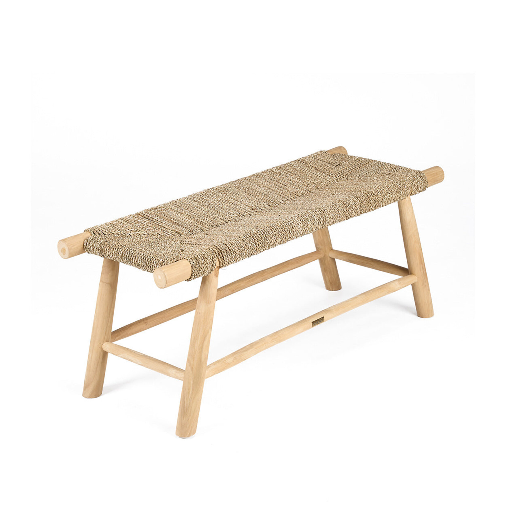 Bazar Bizar Antwerp The Porto Seagrass Bench - Natural - L
