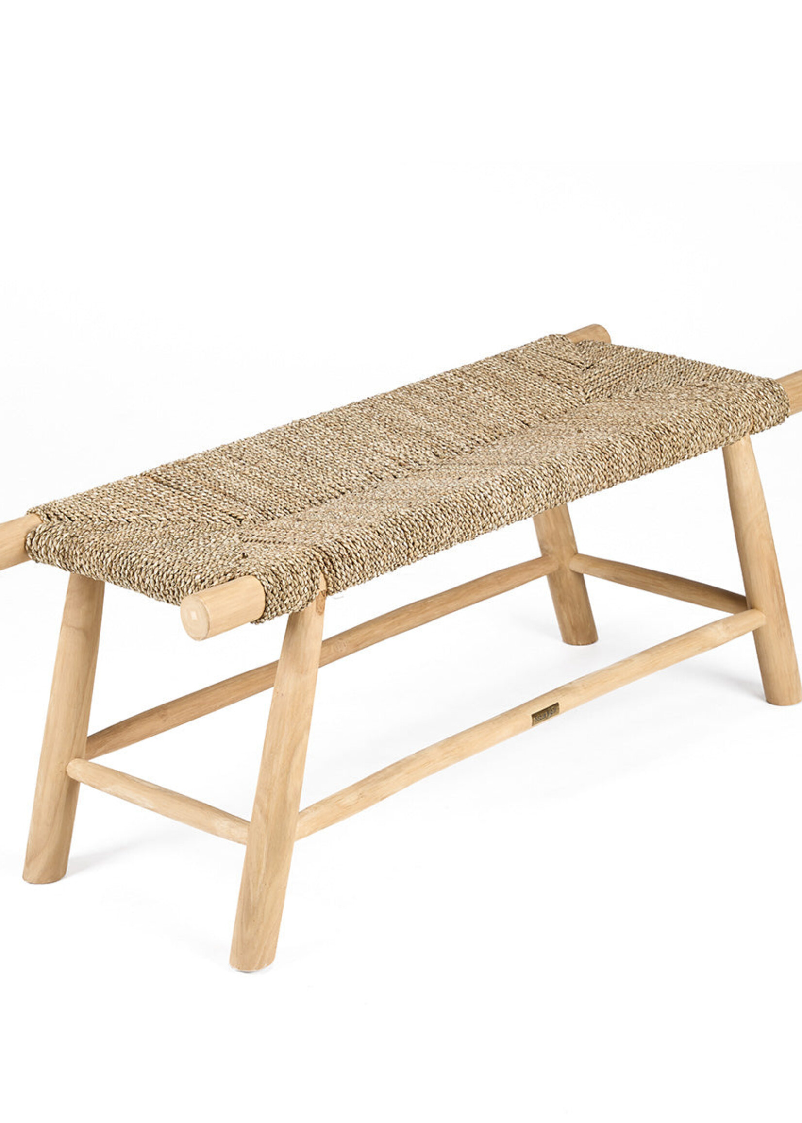Bazar Bizar Antwerp The Porto Seagrass Bench - Natural - L