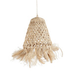 Bazar Bizar Antwerp The Abaca Jelly Fish Pendant - Natural - S
