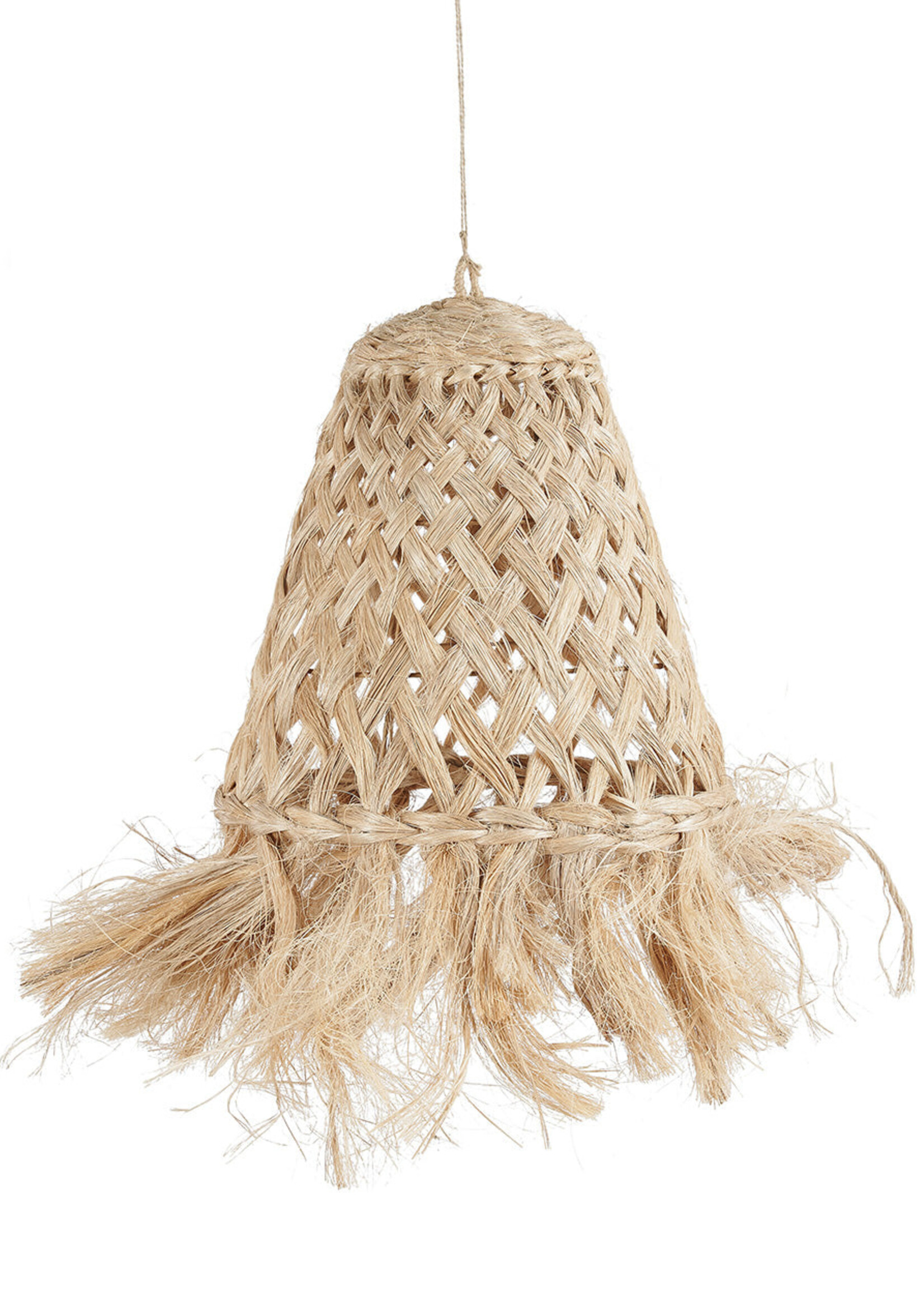 Bazar Bizar Antwerp The Abaca Jelly Fish Pendant - Natural - S