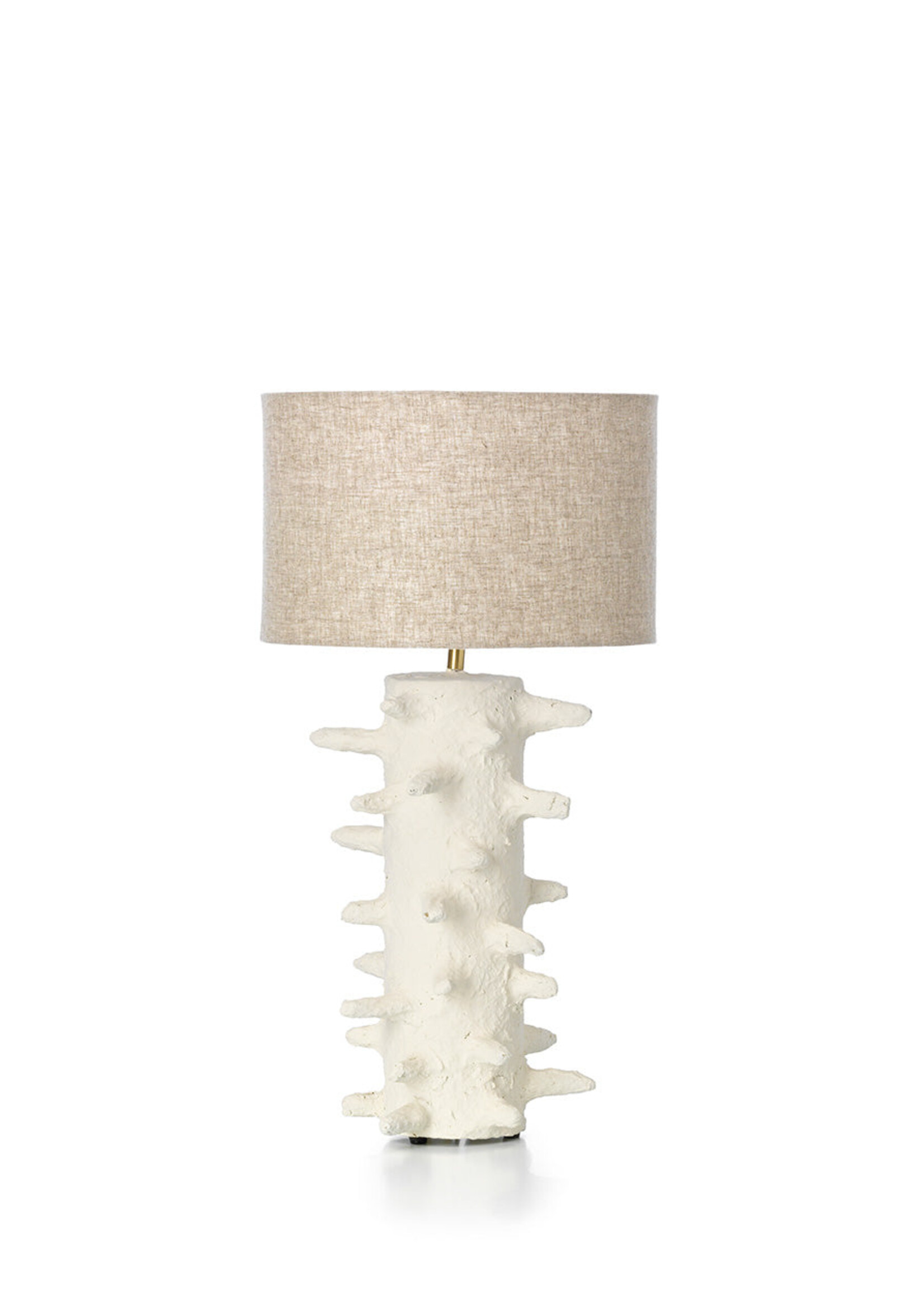 Bazar Bizar Antwerp The Spiketacular Table Lamp - White - M