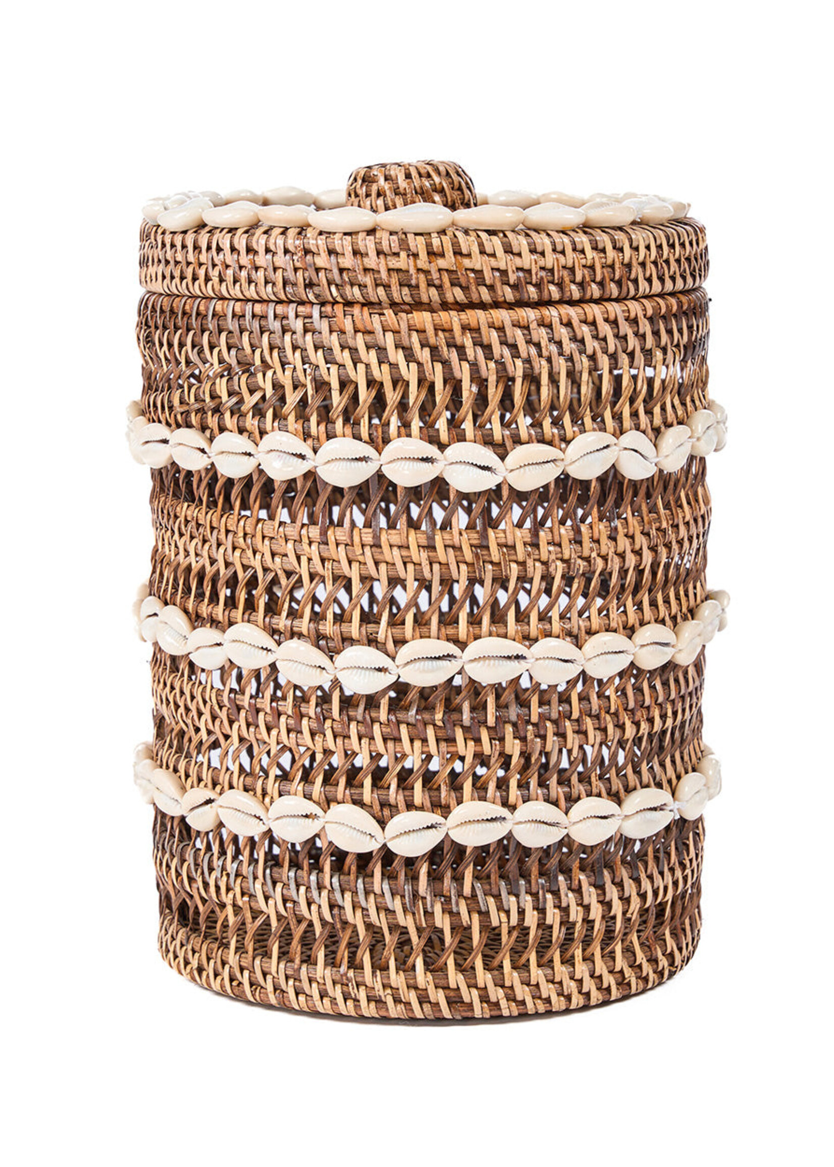 Bazar Bizar Antwerp The Shell Storage Bin - Natural Brown