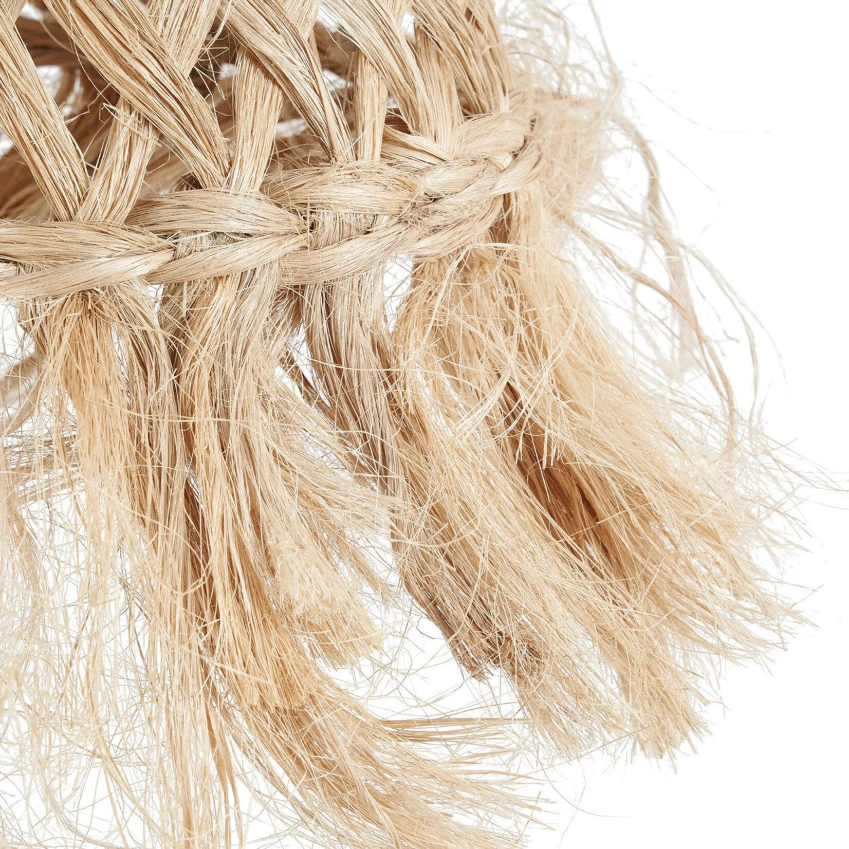 Bazar Bizar Antwerp The Abaca Jelly Fish Pendant - Natural - S