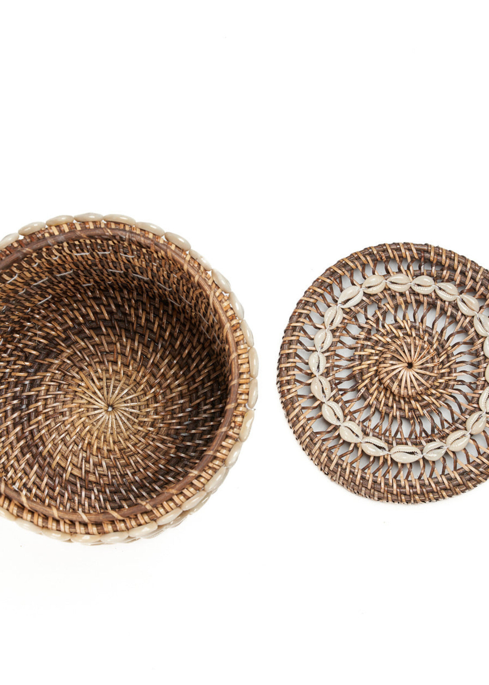 Bazar Bizar Antwerp The Shell Storage Bin - Natural Brown