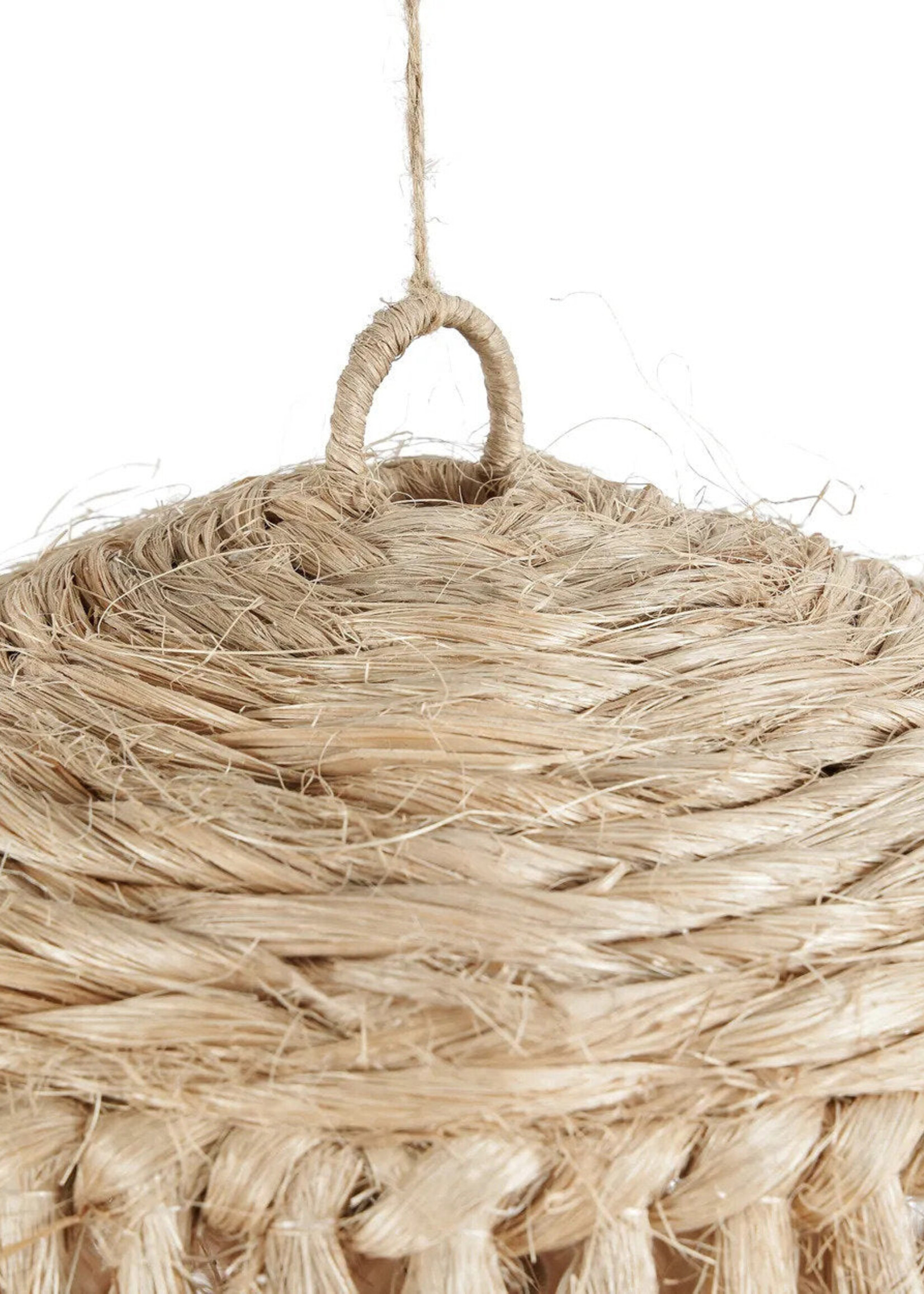 Bazar Bizar Antwerp The Abaca Jelly Fish Pendant - Natural - L