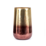 Bazar Bizar Antwerp The Two Tone Brass Planter - Brass - XL