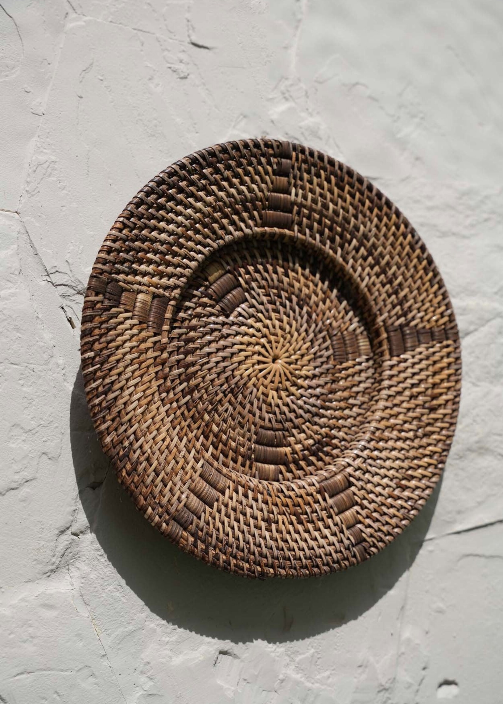 Bazar Bizar Antwerp The Jasmine Plate - Brown - S