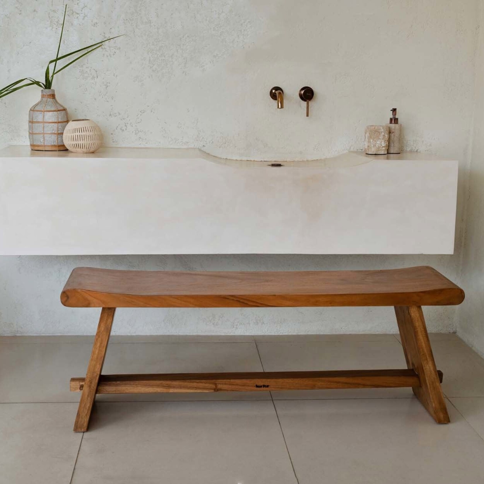 Bazar Bizar Antwerp The Suar Bench - Natural - 120