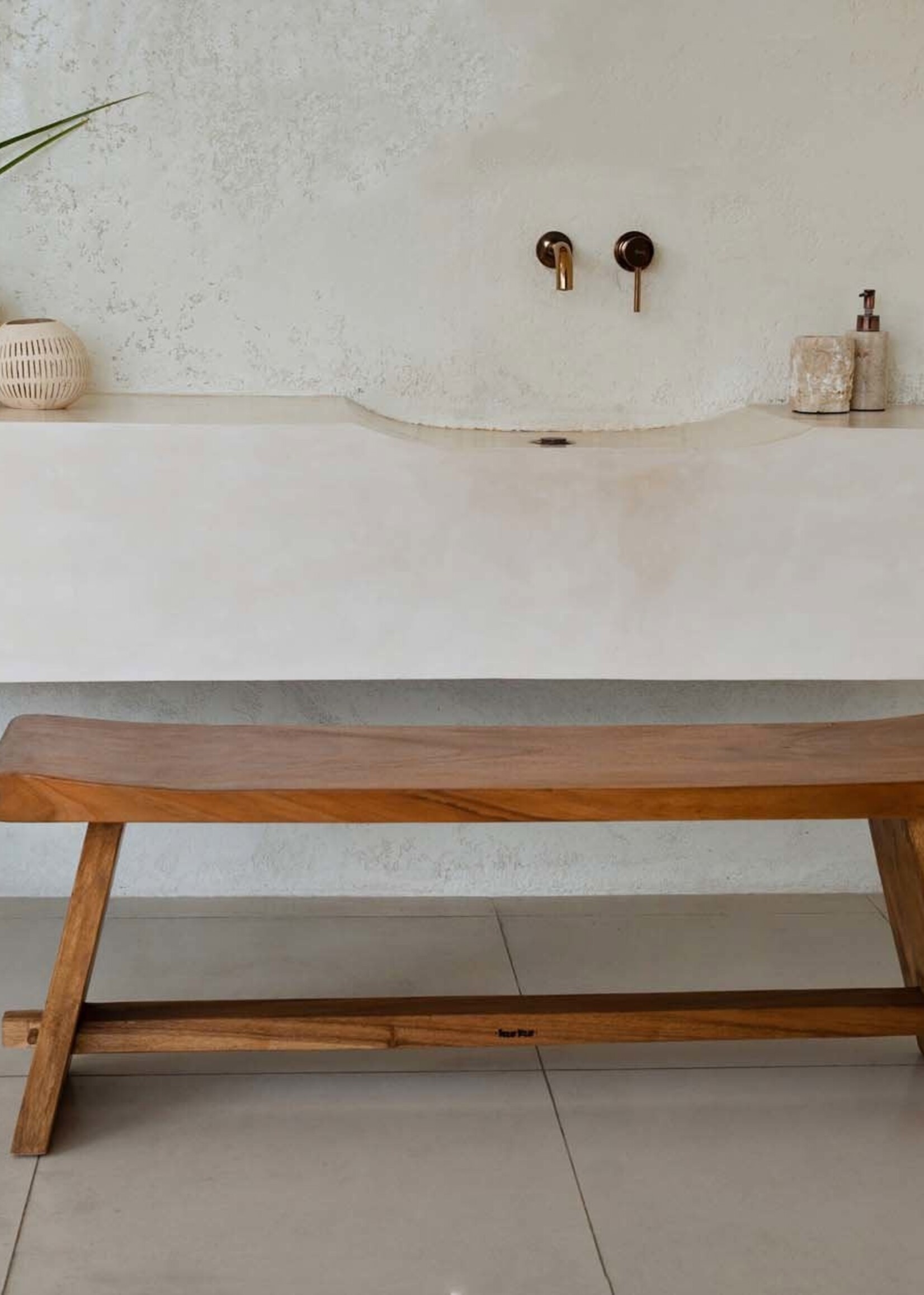Bazar Bizar Antwerp The Suar Bench - Natural - 120