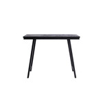 Bazar Bizar Antwerp The Herringbone High Table - Black - 140cm