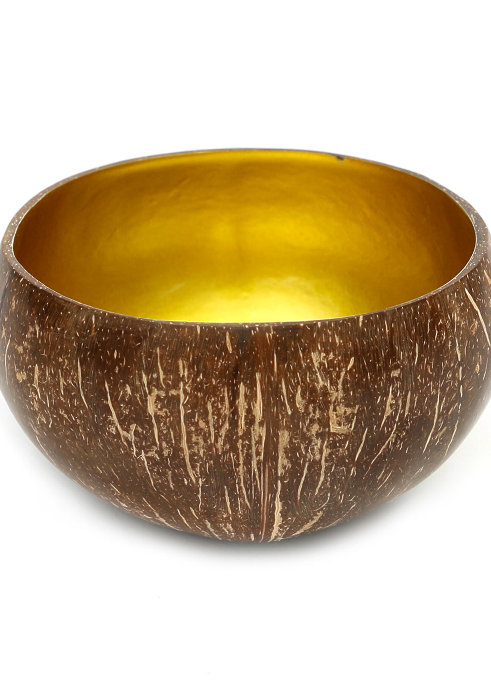 Bazar Bizar Antwerp The Coco Food Bowl - Natural Gold
