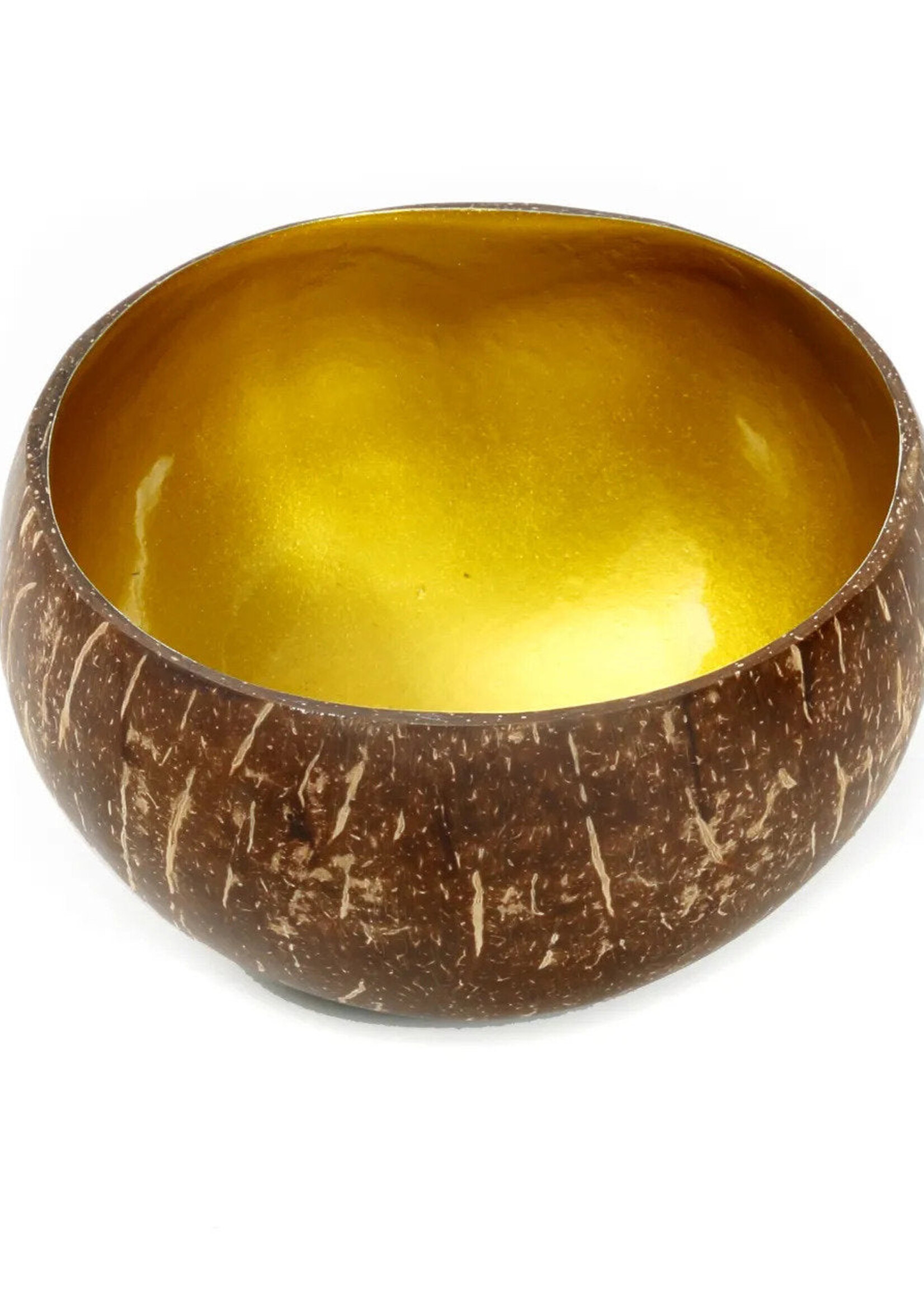 Bazar Bizar Antwerp The Coco Food Bowl - Natural Gold