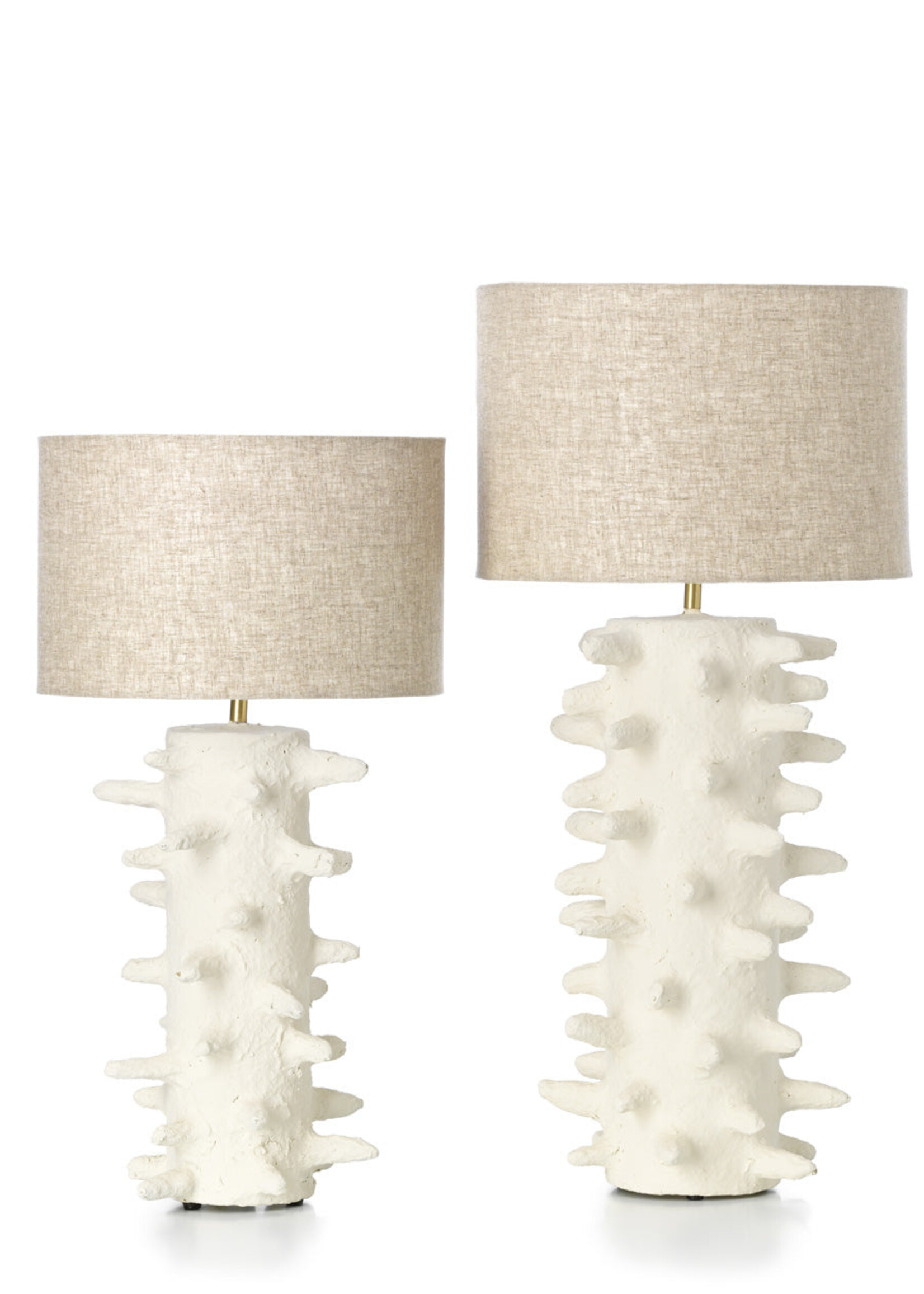 Bazar Bizar Antwerp The Spiketacular Table Lamp - White - L