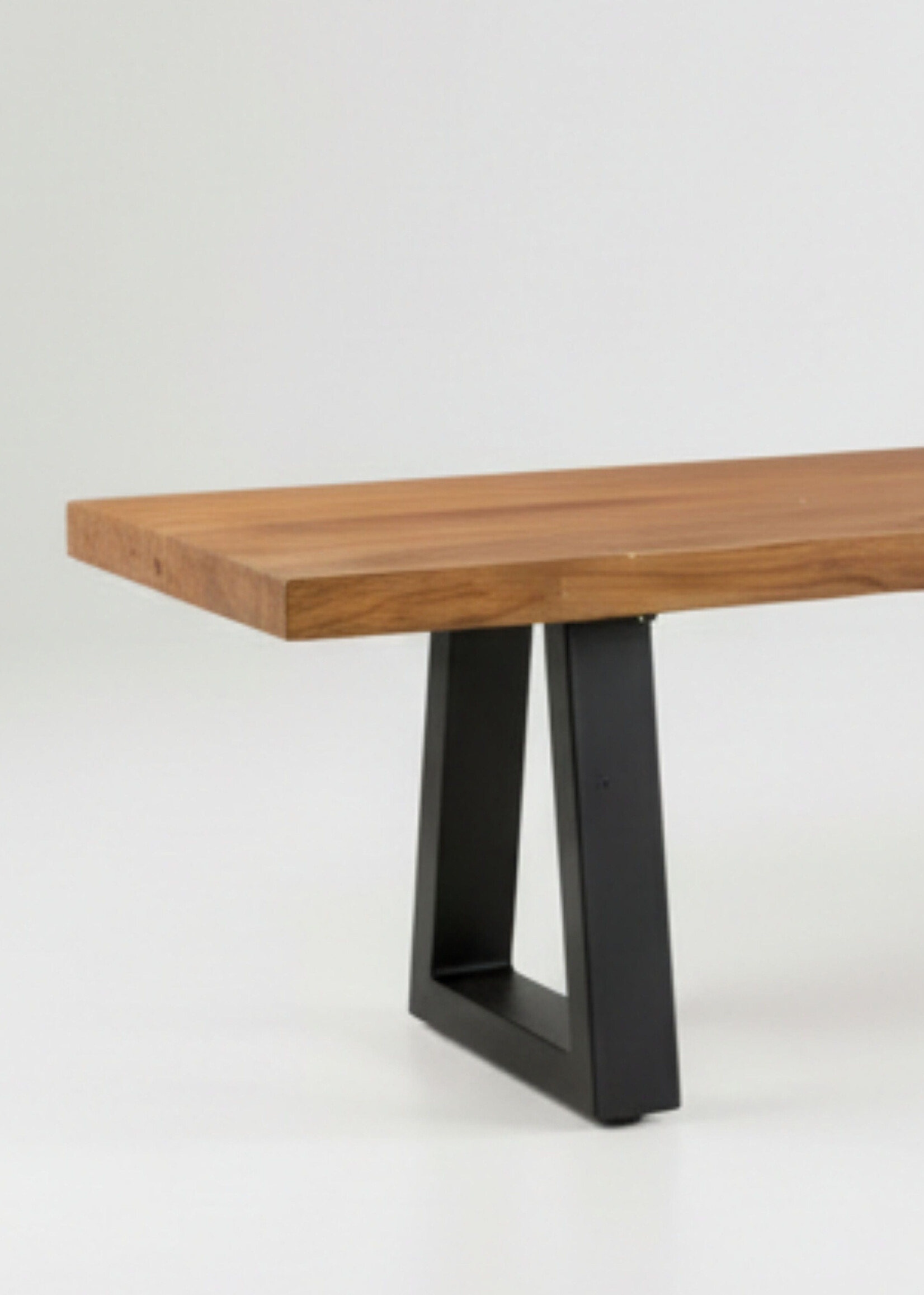 Bazar Bizar Antwerp Bench With Iron Legs - Natural - 220