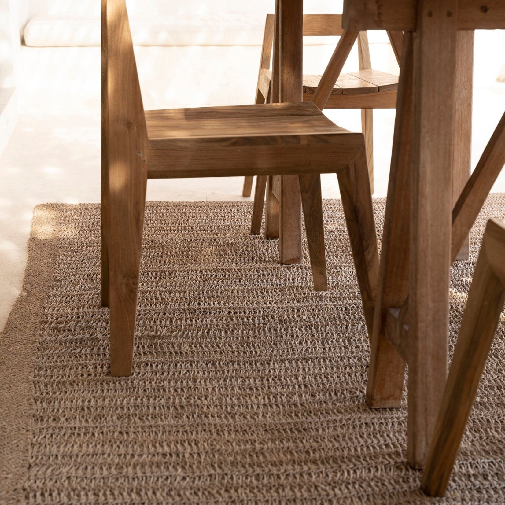 Bazar Bizar Antwerp The Paxi Dining Chair - Natural - Outdoor