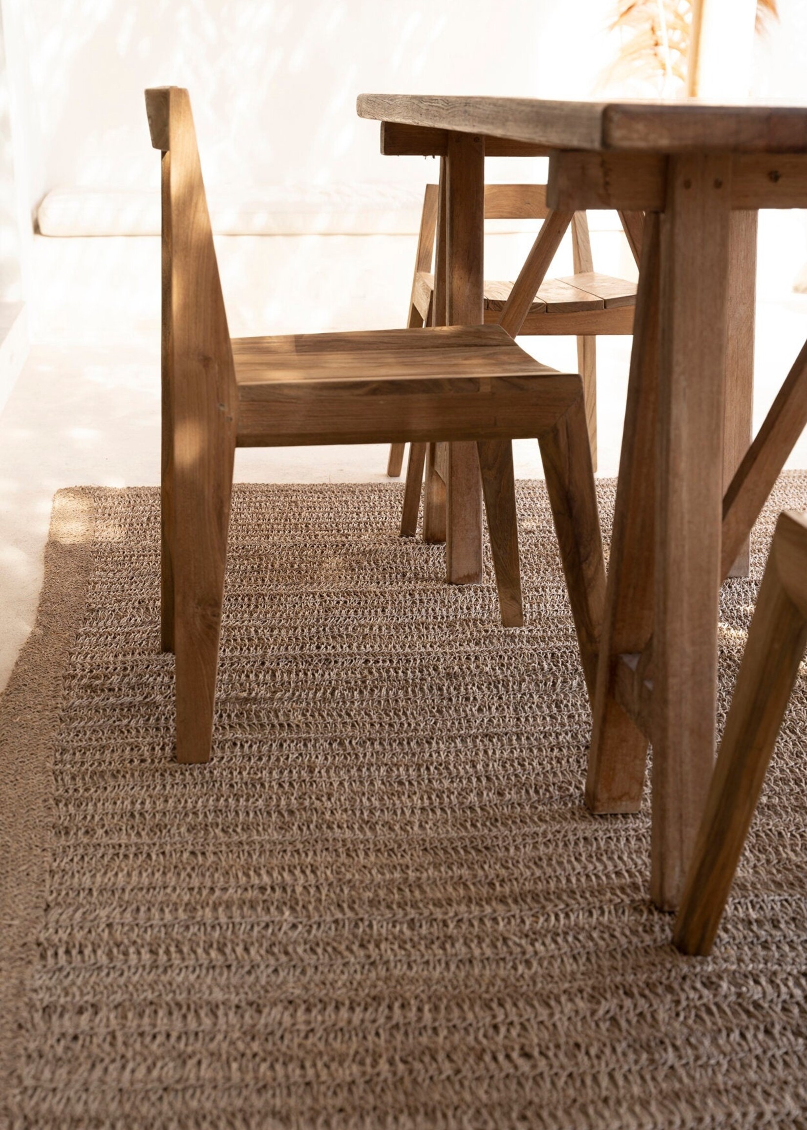 Bazar Bizar Antwerp The Paxi Dining Chair - Natural - Outdoor