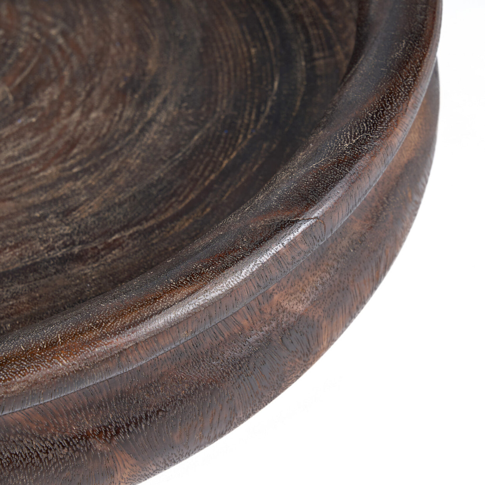 Bazar Bizar Antwerp The Banyan Bowl - Dark Walnut
