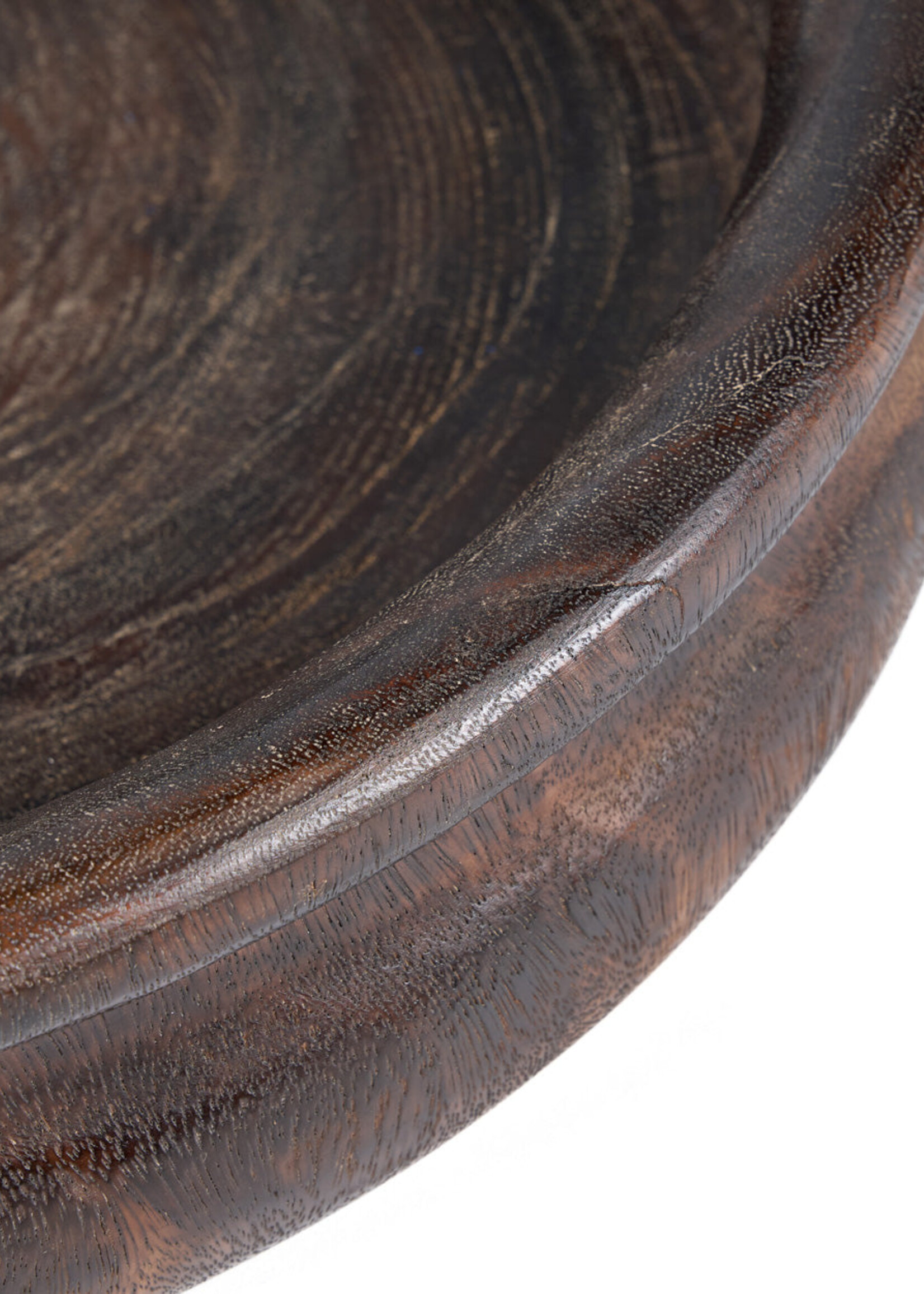 Bazar Bizar Antwerp The Banyan Bowl - Dark Walnut