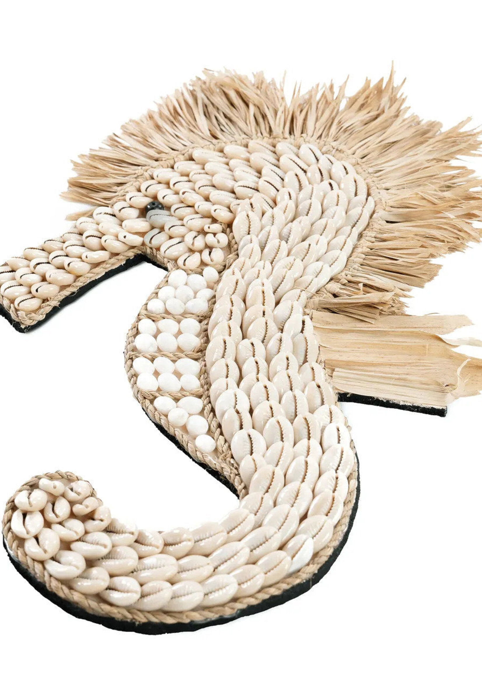 Bazar Bizar Antwerp The Shell Sea Horse - White