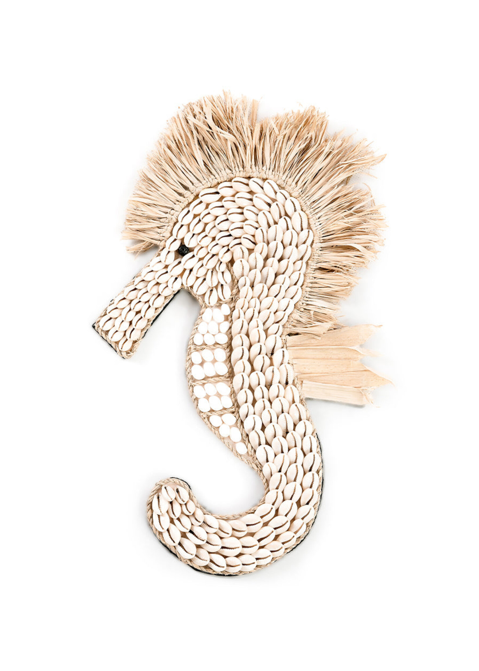 Bazar Bizar Antwerp The Shell Sea Horse - White