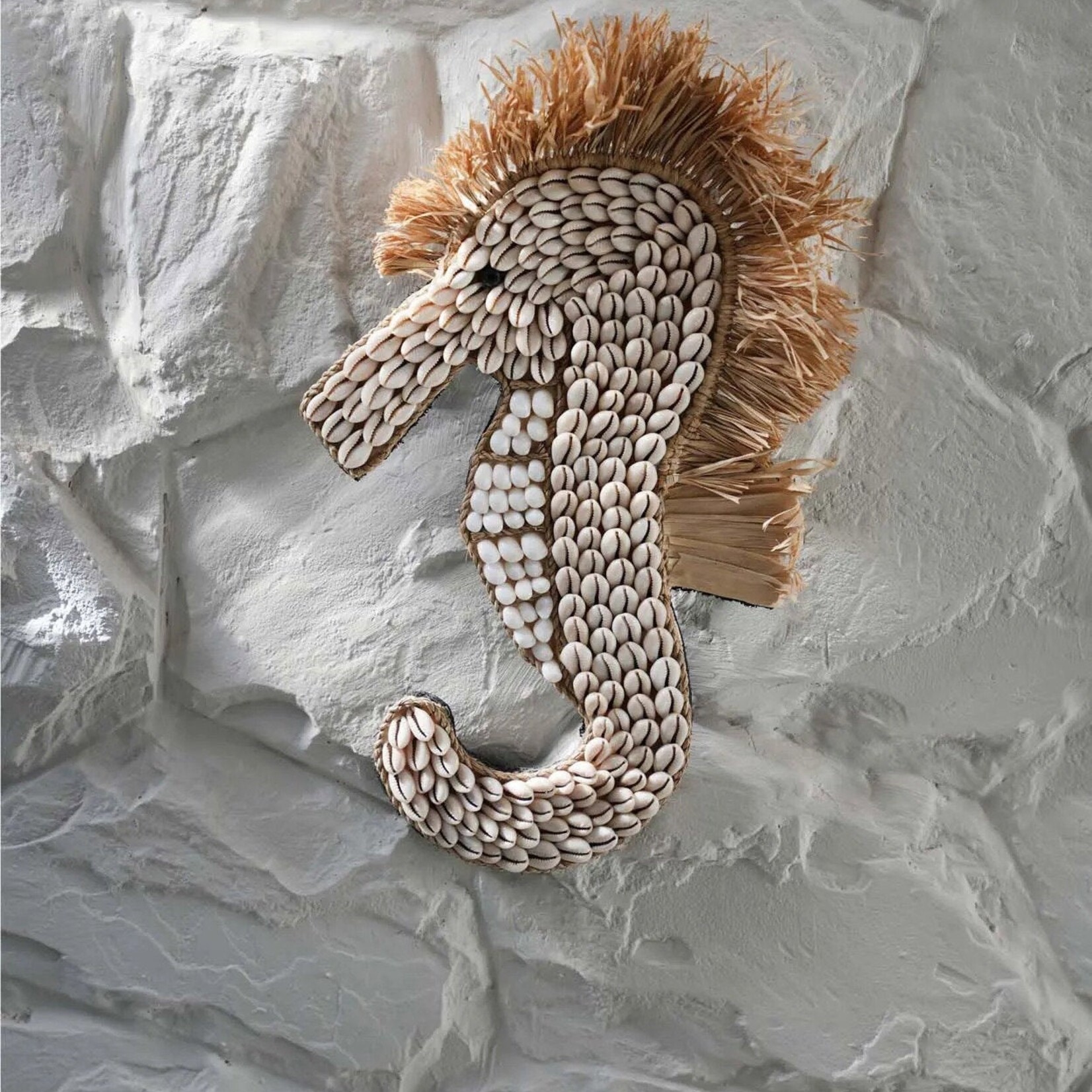 Bazar Bizar Antwerp The Shell Sea Horse - White