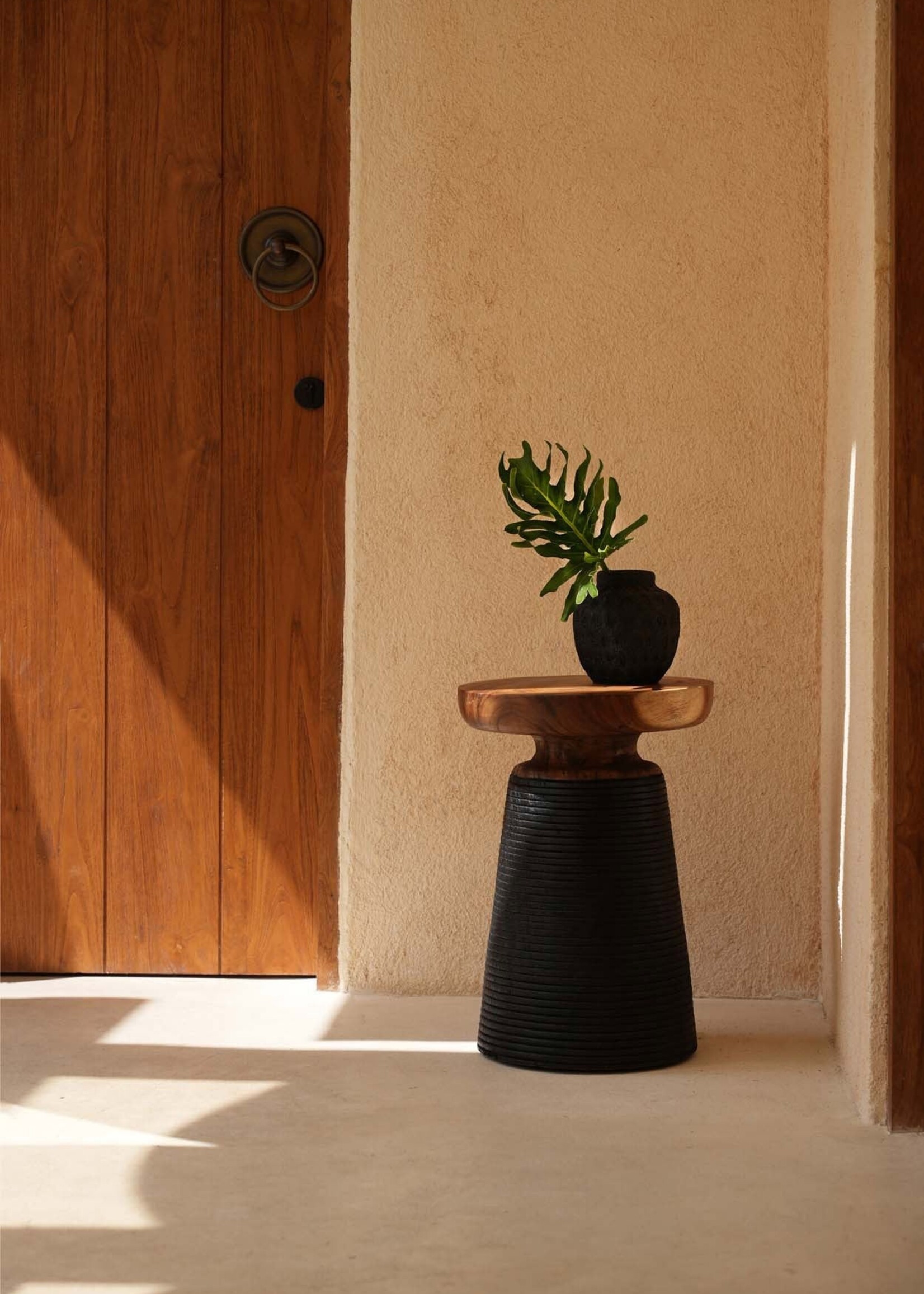 Bazar Bizar Antwerp The End Side Table - Natural