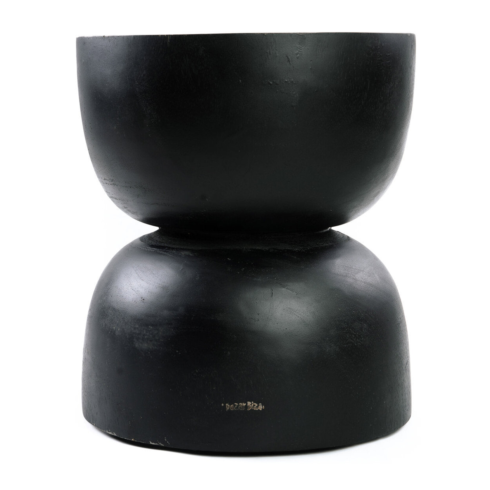 Bazar Bizar Antwerp The Karbun Stool - Black Natural