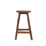 Bazar Bizar Antwerp The Shibori Bar Stool - Natural