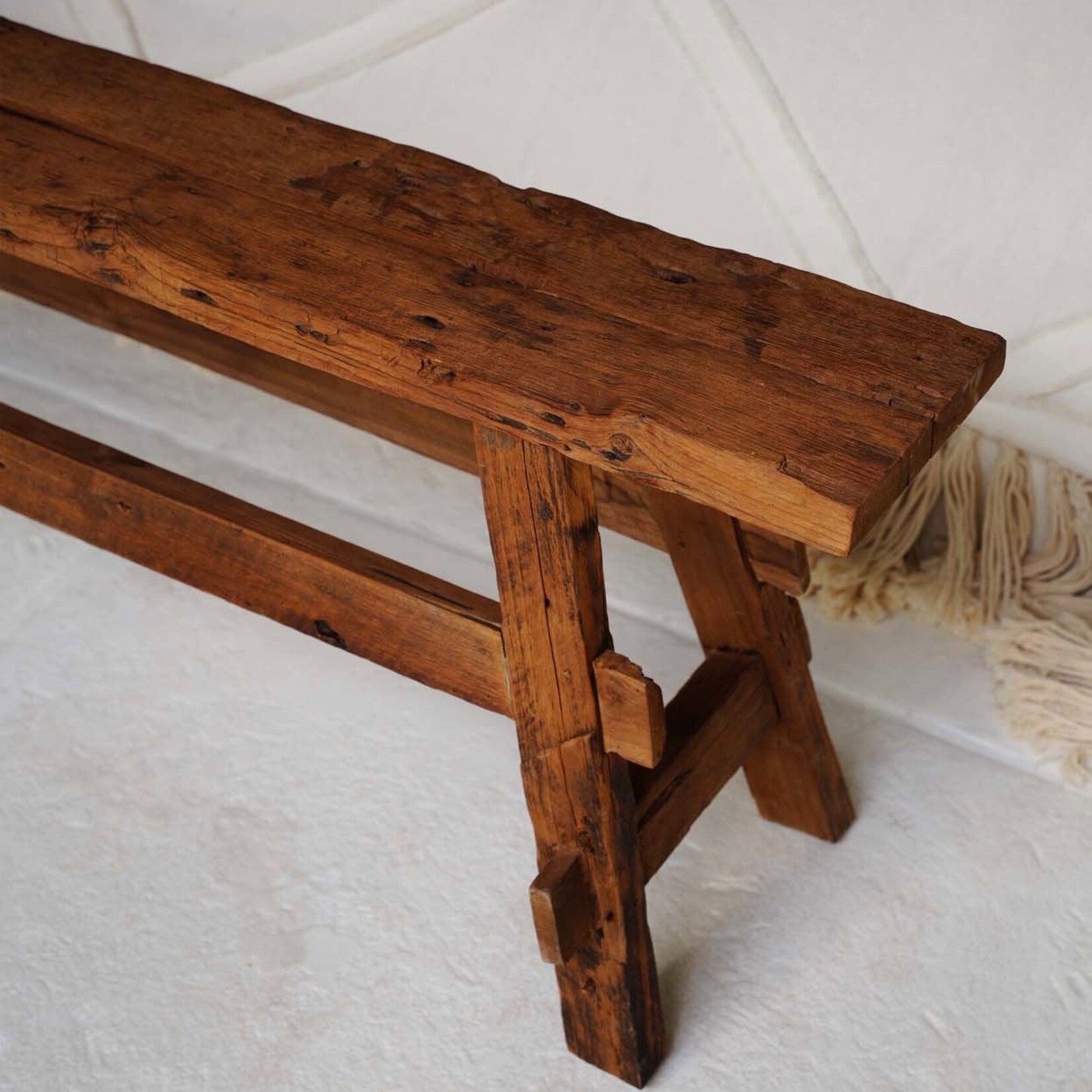 Bazar Bizar Antwerp The Beauteous Rustic Bench - Natural