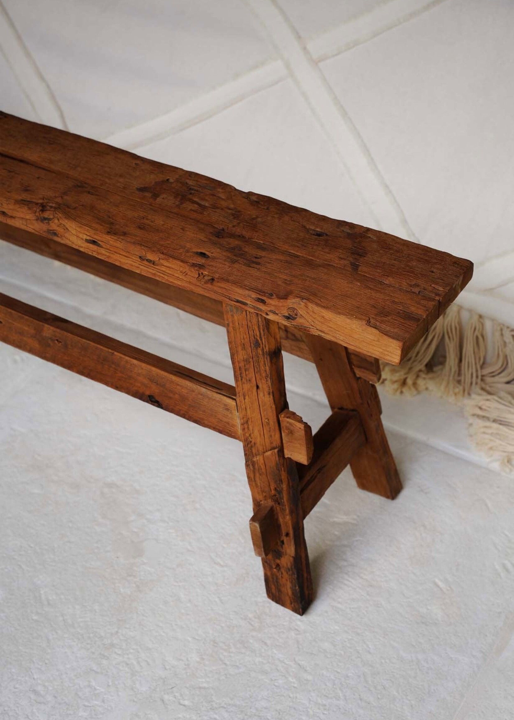 Bazar Bizar Antwerp The Beauteous Rustic Bench - Natural