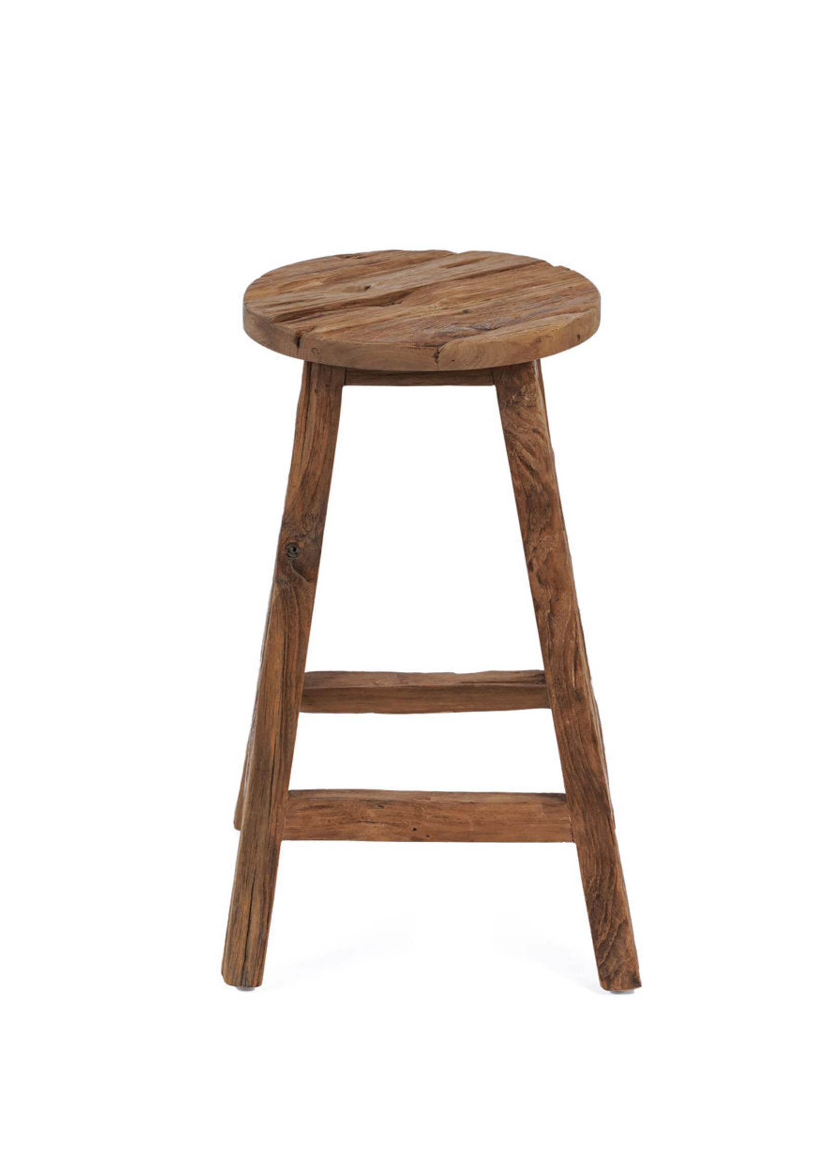 Bazar Bizar Antwerp The Shibori Bar Stool - Natural