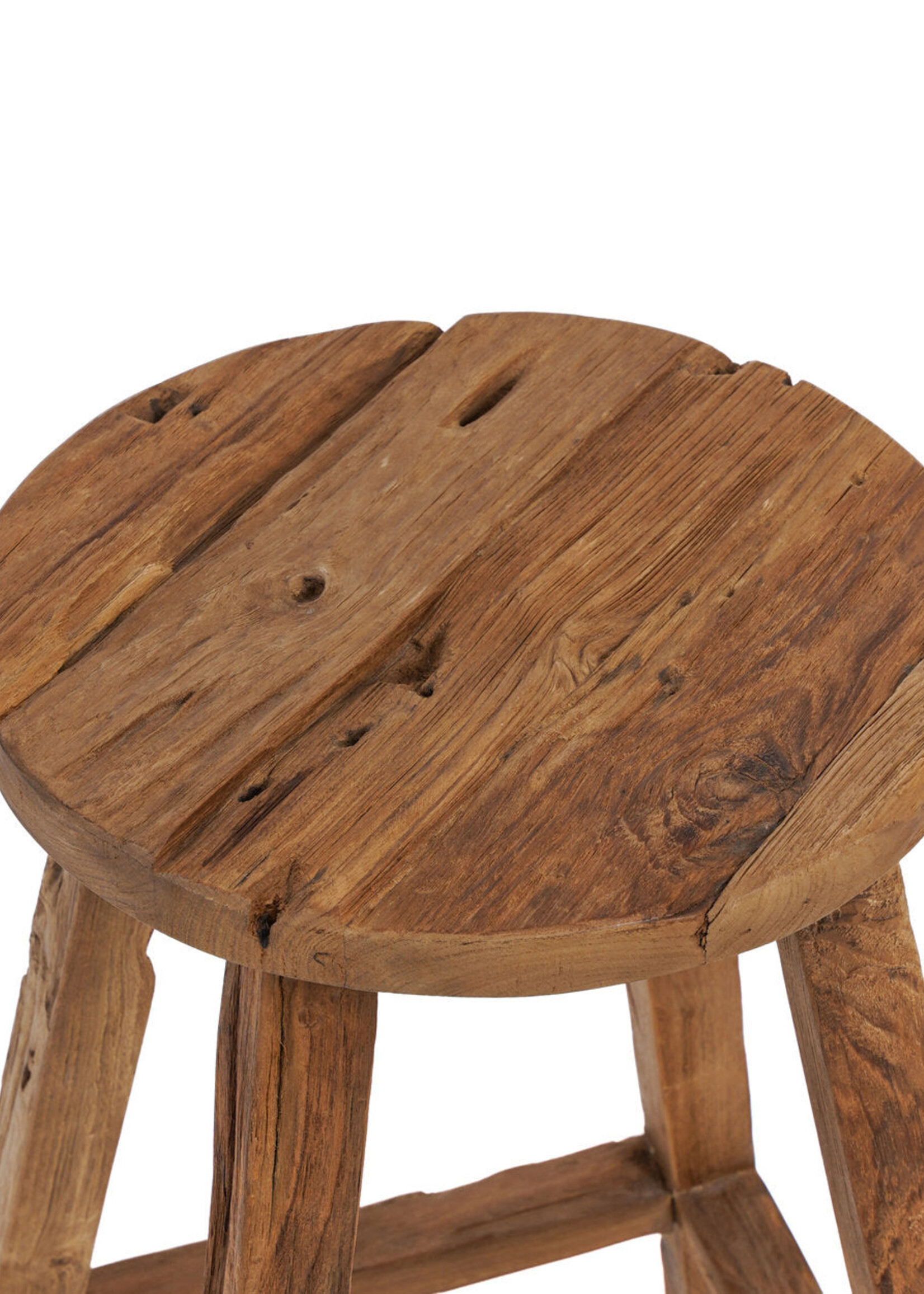 Bazar Bizar Antwerp The Shibori Bar Stool - Natural