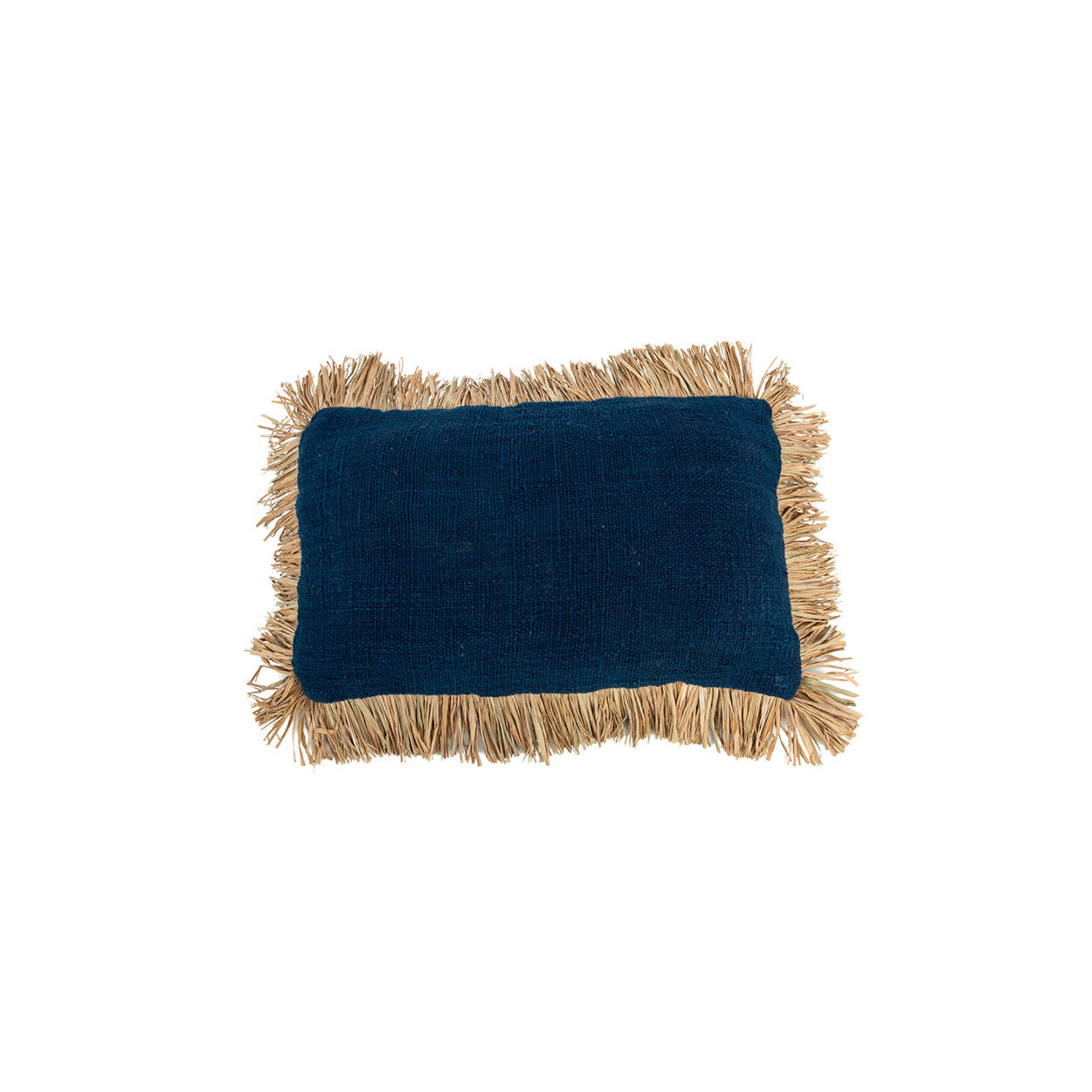 Bazar Bizar Antwerp The Saint Tropez Cushion Cover - Blue Natural - 30x50