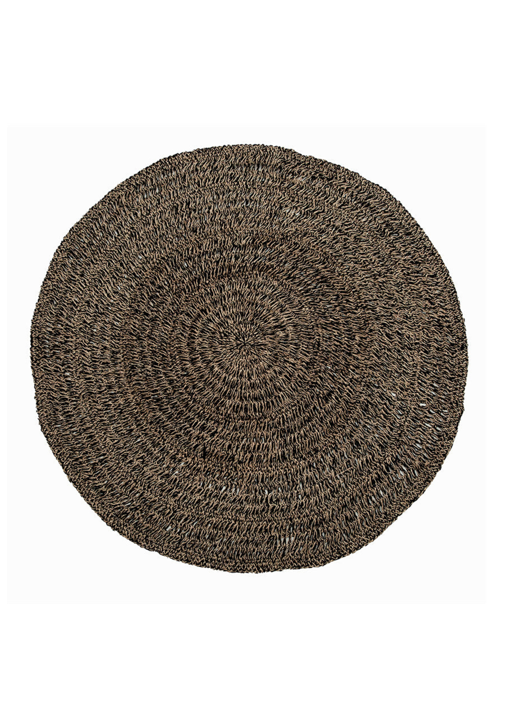 Bazar Bizar Antwerp The Seagrass Carpet - Natural Black - 150
